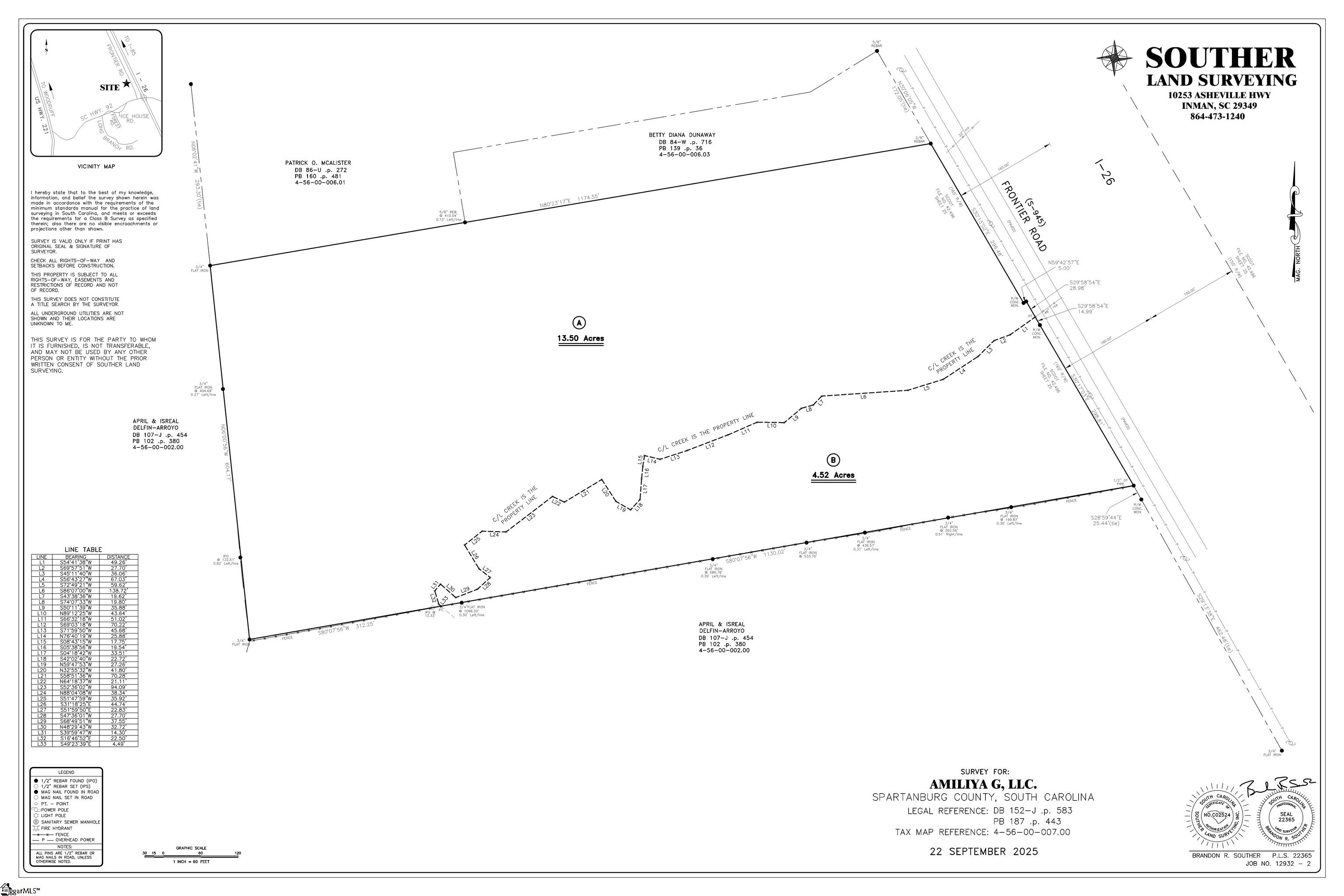 00 Frontier Road Enoree, SC 29335