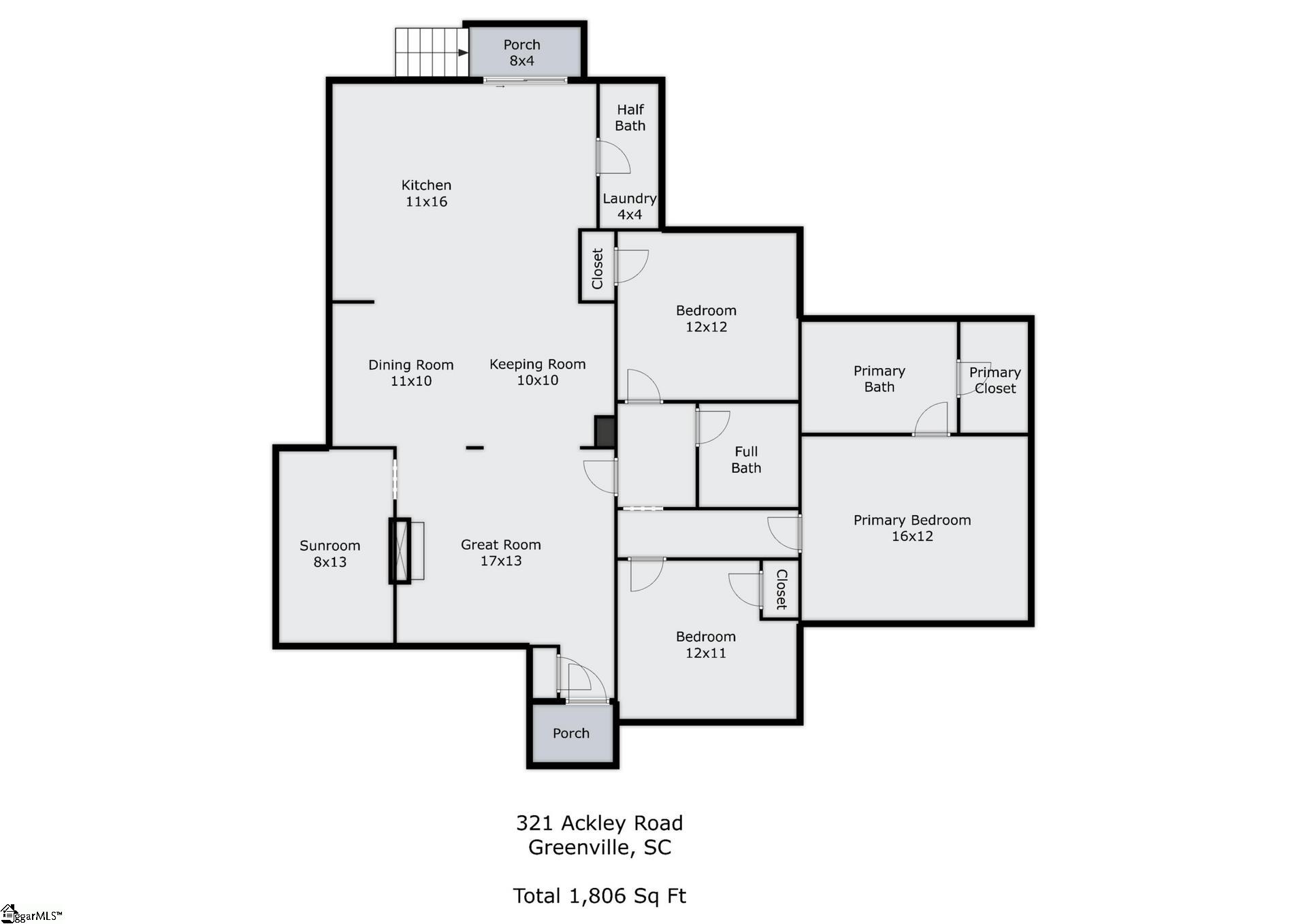 Homes for sale in Greenville, SC | 321 Ackley Rd, Greenville, SC 29607 | MLS# 1574562