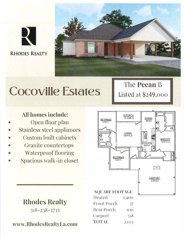 Homes for sale in Mansura, LA | 123 Bayou Creuax Dr, Mansura, LA 71350 | MLS# CN2511019