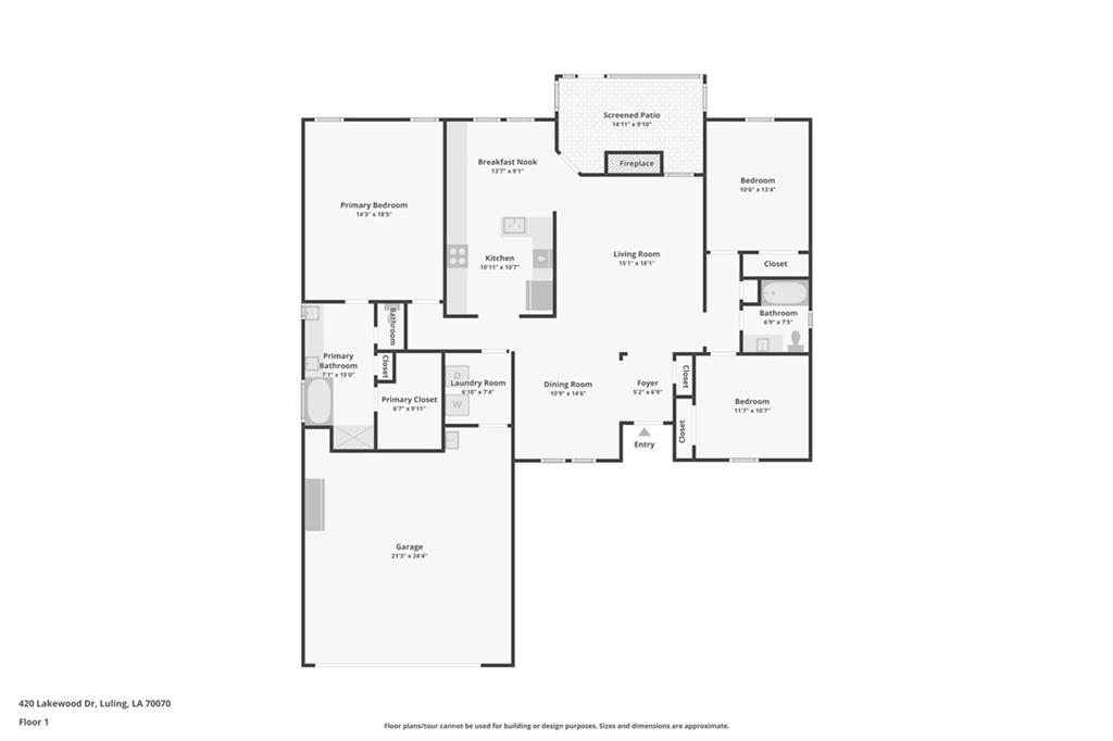 Homes for sale in Luling, LA | 420 Lakewood Dr, Luling, LA 70070 | MLS# NO2533515