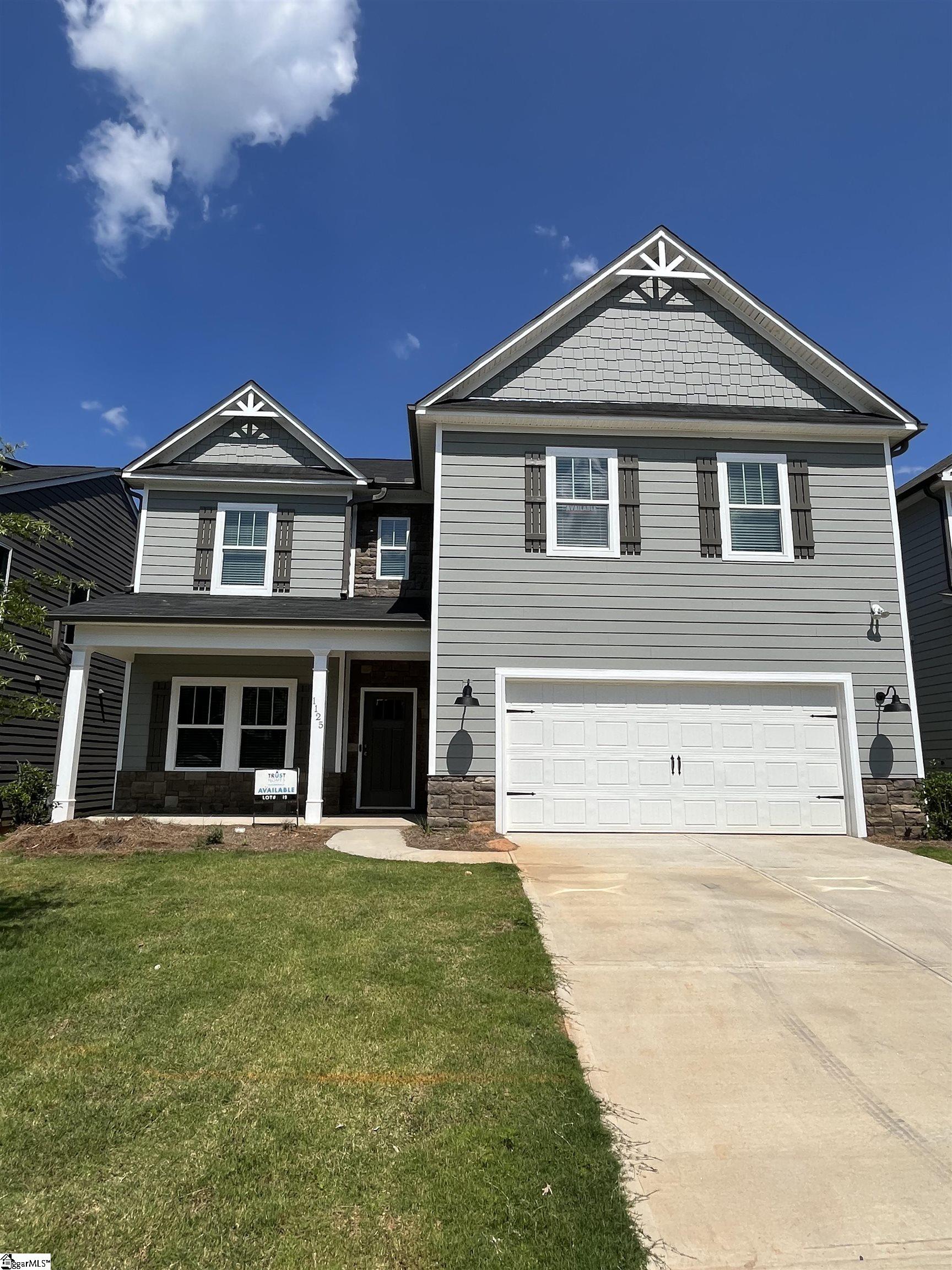 1125 Denington Drive Lot 19, Spartanburg SC 29307
