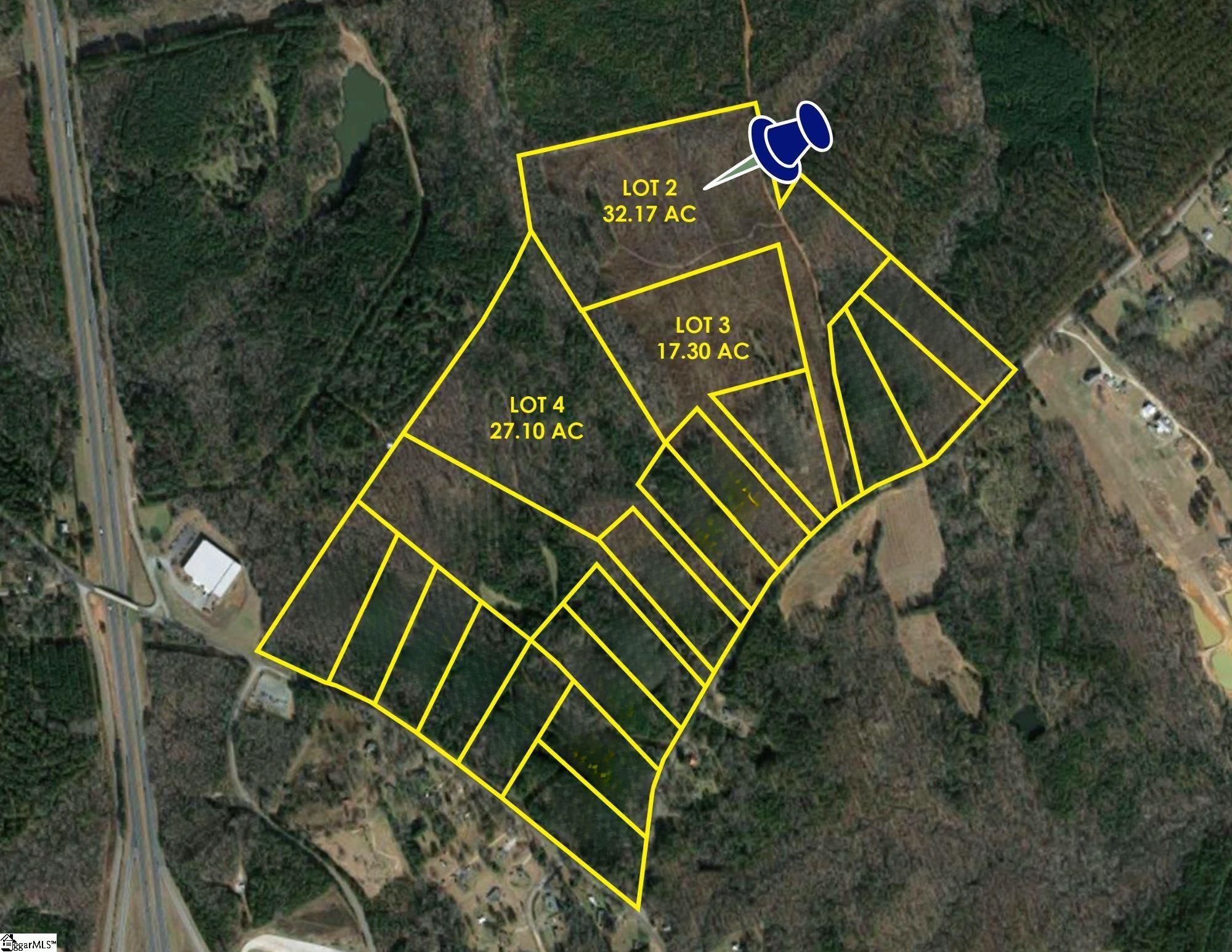 00 Rocky Ridge Road Lot 2, Woodruff SC 29335