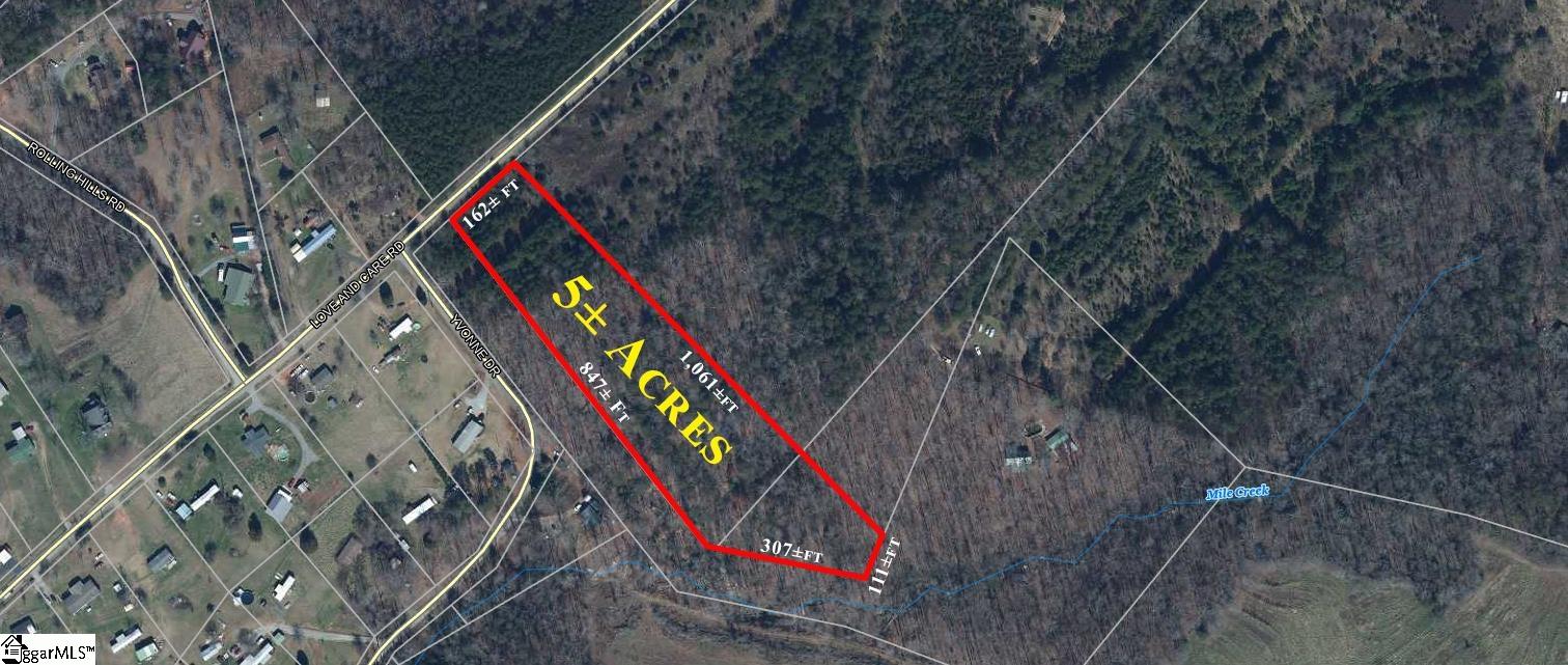 Tract A - 5 Ac Mile Creek Road, Six Mile SC 29682