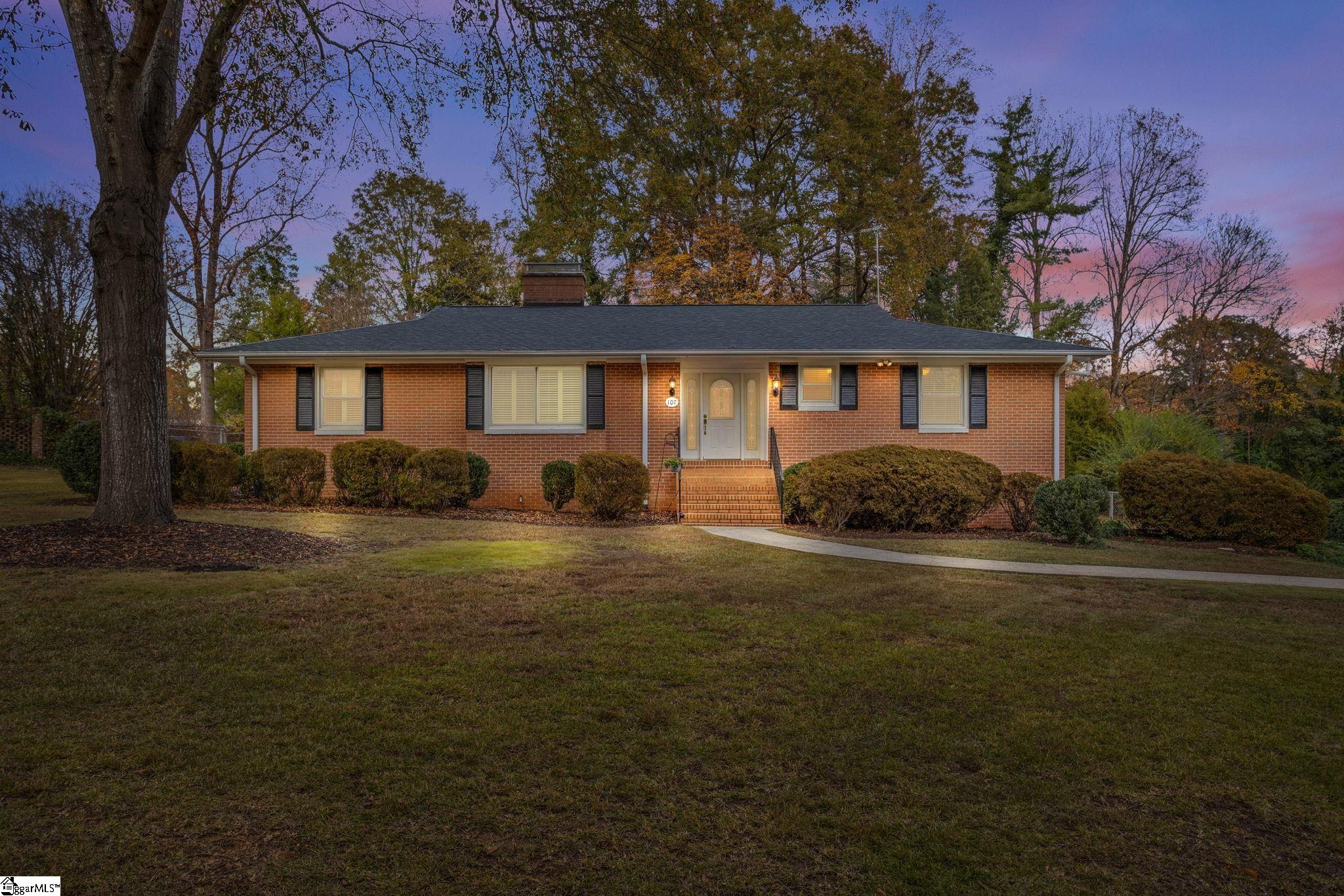 107 Spring Valley Road, Greenville SC 29615