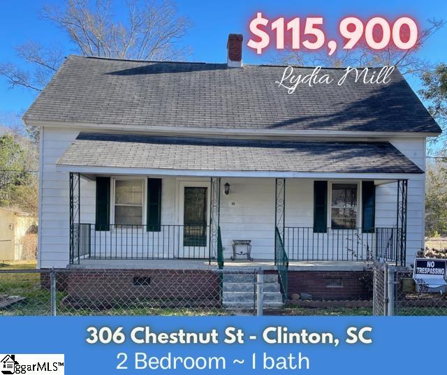 306 Chestnut Street Clinton, SC 29325
