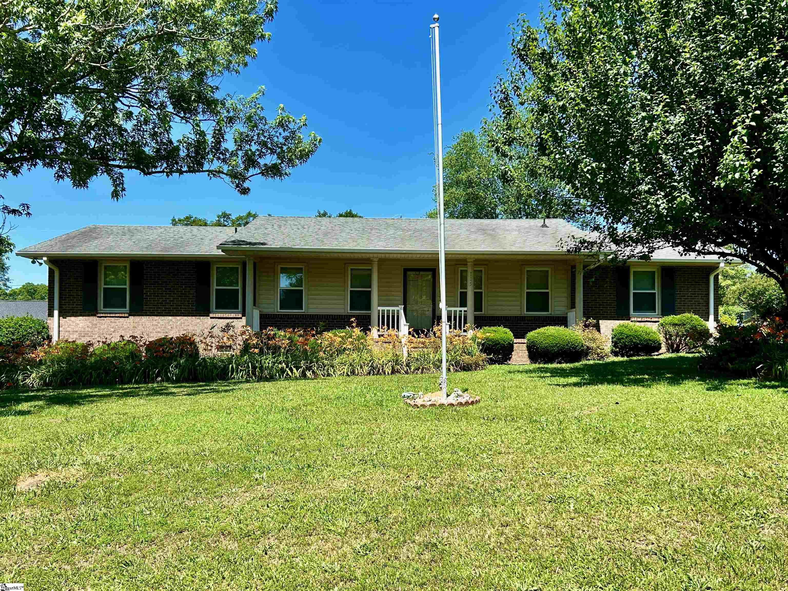 BACK ON THE MARKET AT NO FAULT OF THE SELLER! This 3 bedroom 2 bath meticulous kept home won’t last long. Drive up the concrete driveway into the garage of this brick veneer home. The home has architectural shingles, vinyl windows with vinyl trim, and an out building! All appliances are staying! The master bedroom features a bathroom with a shower! All furnishing will be staying.