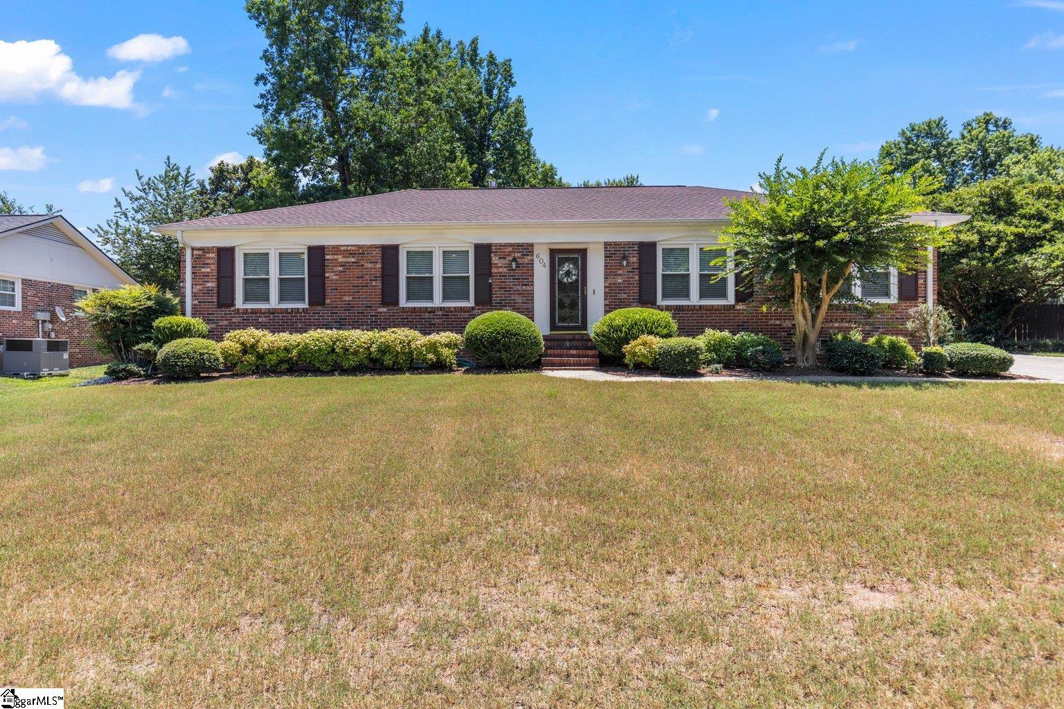 604 Del Norte Road, Greenville SC 29615