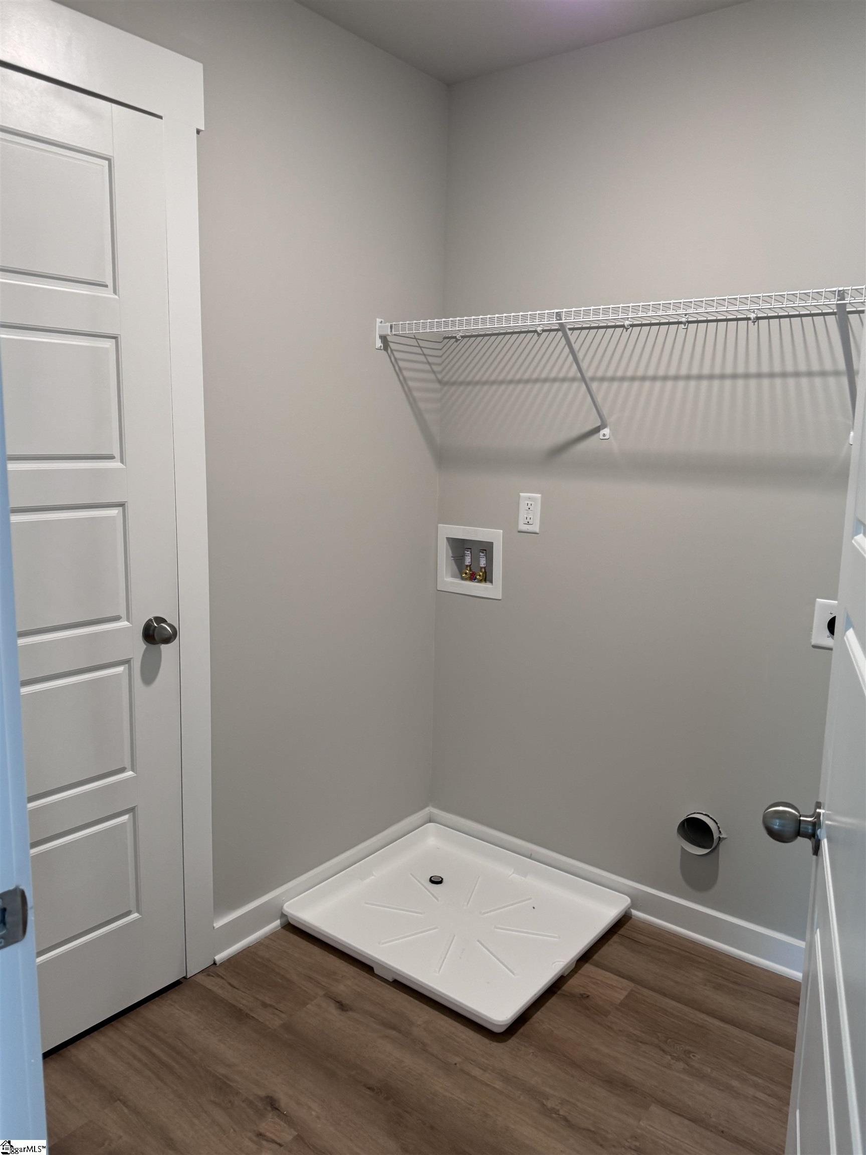 With linen closet