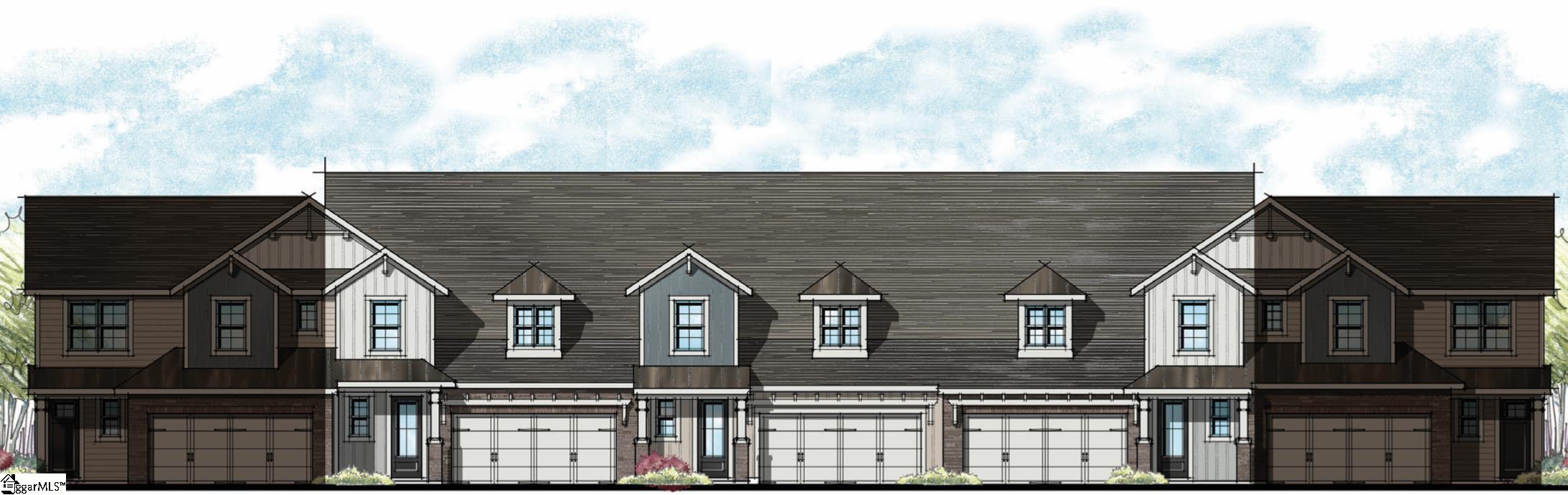Discover effortless living in the highly sought-after, 1,100-acre master-planned Verdae area. This elegant townhome blends luxury, comfort, and convenience, featuring a main-level primary suite and over 2,200 sq. ft. of thoughtfully designed space. With 3 bedrooms, 2.5 baths, a large flex/game room, home office, ample storage, and an attached 2-car garage, this home is built for both function and style.  Currently under construction, this home offers customizable interior selections at the design studio, allowing you to personalize cabinetry, hardware, flooring, designer lighting, backsplashes, and premium appliance packages. Completion is scheduled for November/December 2025. From the moment you step into the two-story foyer, you’ll experience the spaciousness of a single-family home with the ease of low-maintenance living. The chef’s kitchen boasts quartz countertops, a large island, stainless steel appliances with a gas range, and soft-close cabinetry. Hardwood floors add warmth and style throughout the main living areas, while the inviting living room features a cozy fireplace, creating the perfect space for relaxation and entertaining.  The main-level primary suite features a walk-in closet and ensuite with dual vanities, quartz countertops, and a tile shower with a built-in seat. Upstairs, two spacious bedrooms with walk-in closets, a full bath with double sinks, and a versatile loft provide flexibility for a home office, media room, or second living area. A walk-out attic adds extra storage. Enjoy a covered porch and private, fenced backyard with a scenic backdrop of green space and shade trees for added privacy—maintained by the HOA—so you can embrace low-maintenance living. At Hamilton Townes, HOA-covered services allow you to spend more time on what matters most.  Situated in one of Greenville’s most desirable and fast-growing communities, this home offers easy access to I-85, I-385, and the best shopping, dining, and entertainment. Just 10 minutes from downtown Greenville, it also provides access to the newest Swamp Rabbit Trail extension—perfect for biking, walking, or jogging. Don’t miss this opportunity to own a beautifully designed townhome in a prime location! Contact us today for details and availability.