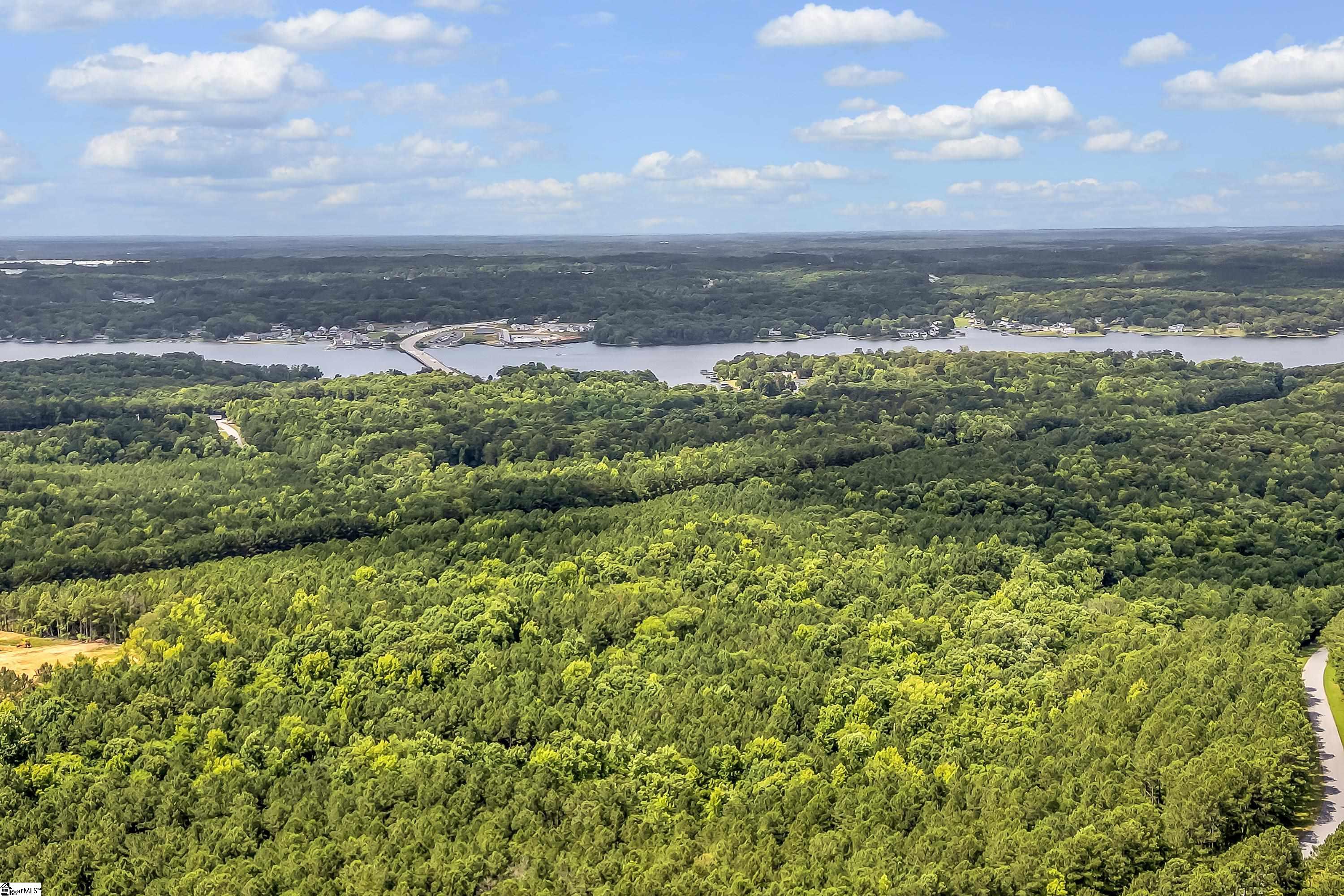 Views from behind the property facing Lake Greenwood