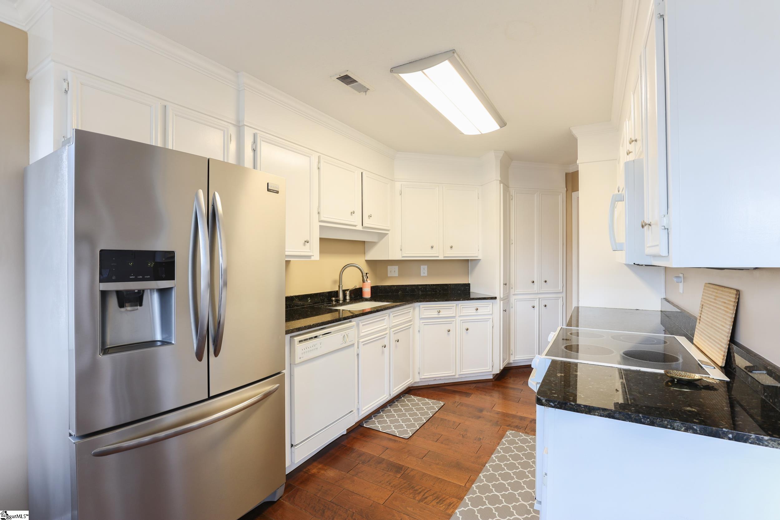 View of kitchen from the porch