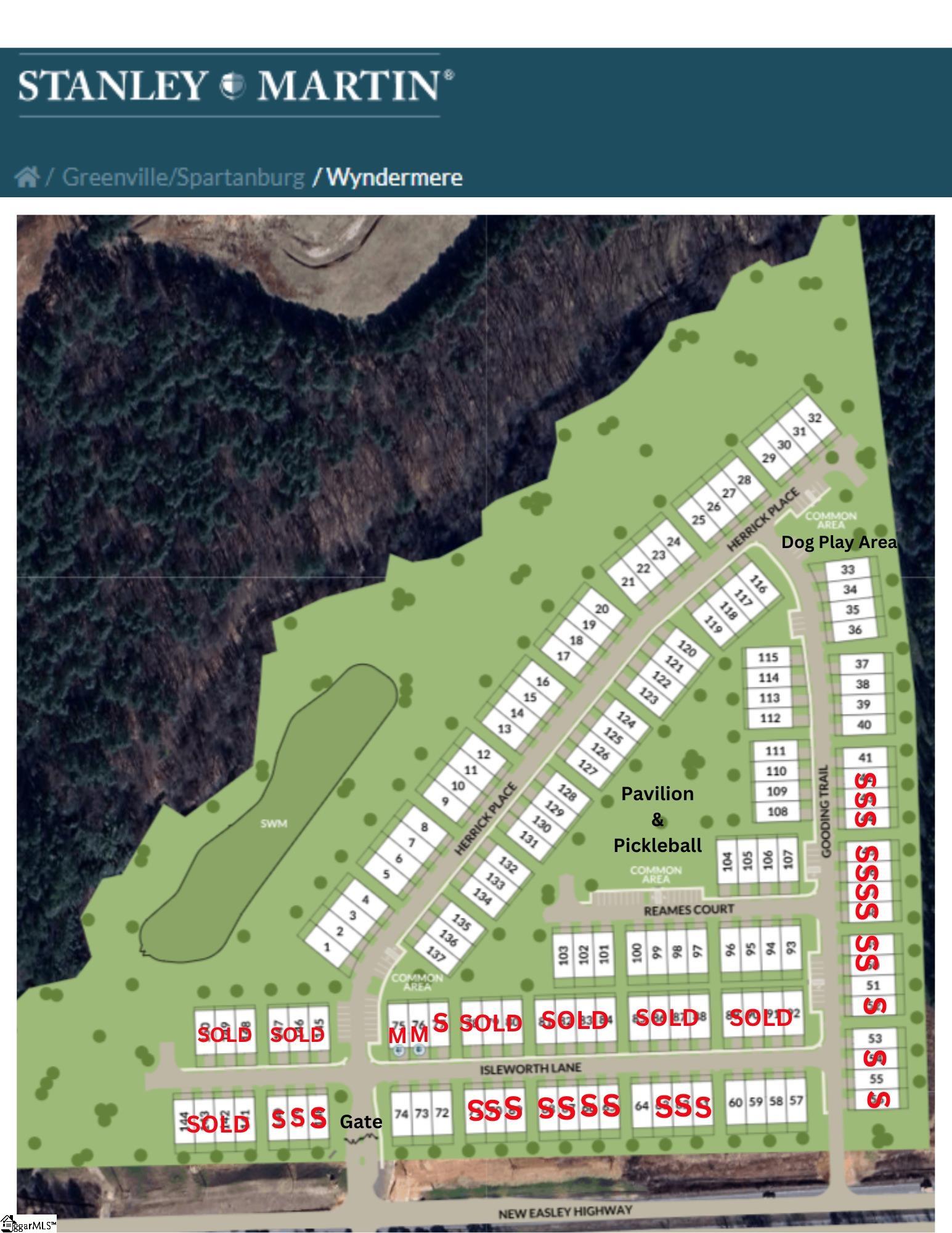 Community at Wyndermere. Anything showing \