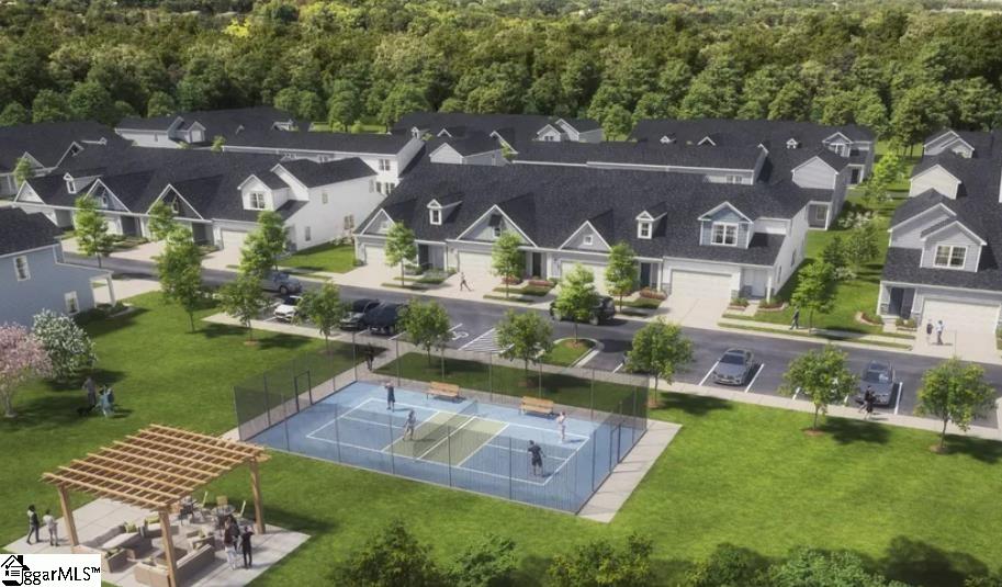 Pickle ball court