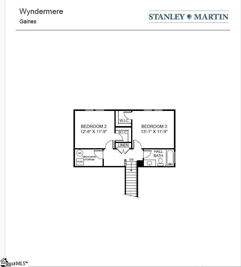 Gaines Floor Plan_2nd Floor