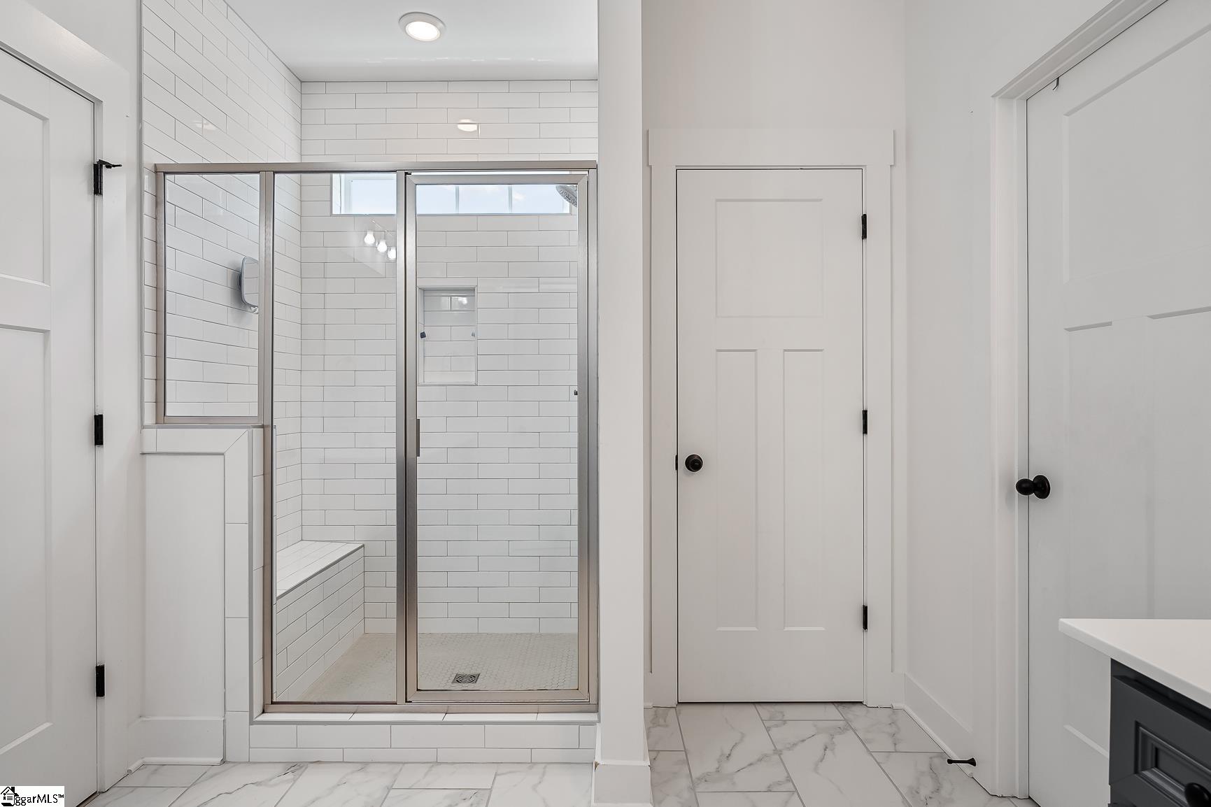 Walk-in Tile Shower on Main