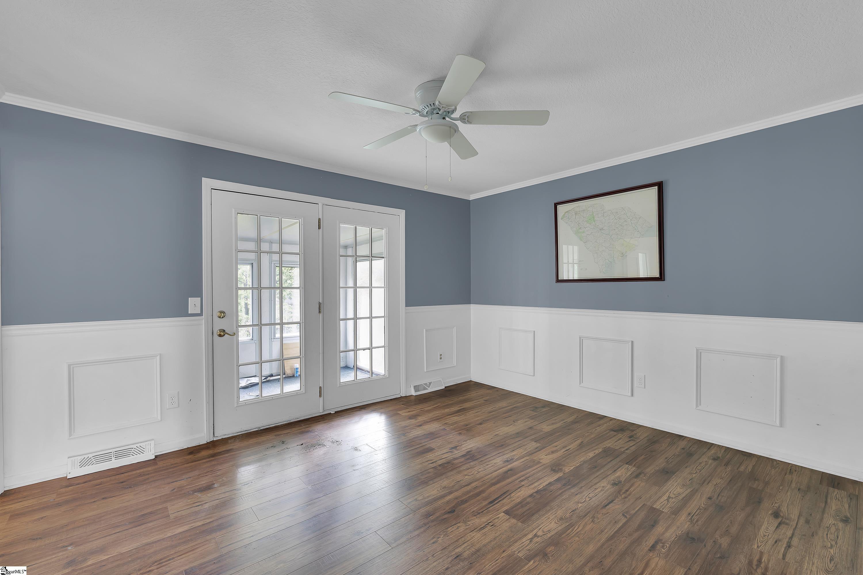 Opens to Sunroom