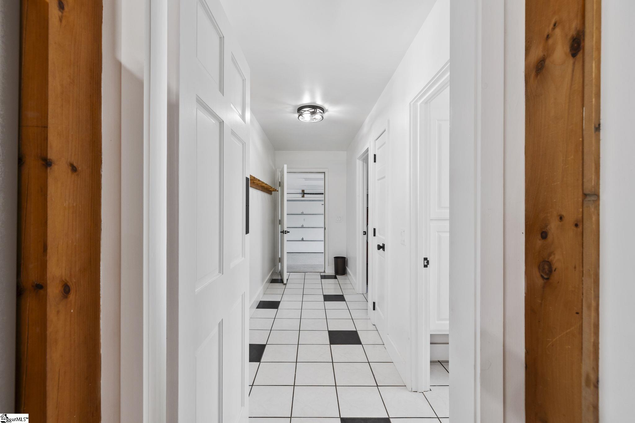 Hallway/Breezeway from garage to kitchen