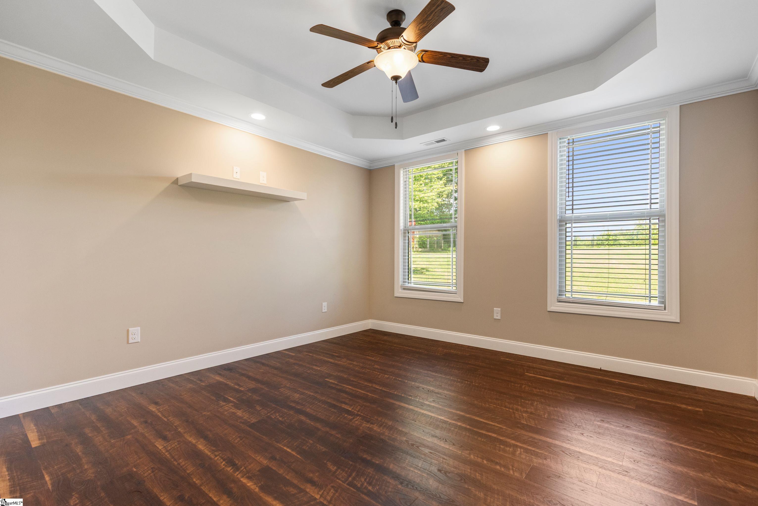 Versatile office or flex room—perfect as a home office, study, guest room, playroom, or creative space to fit your needs.