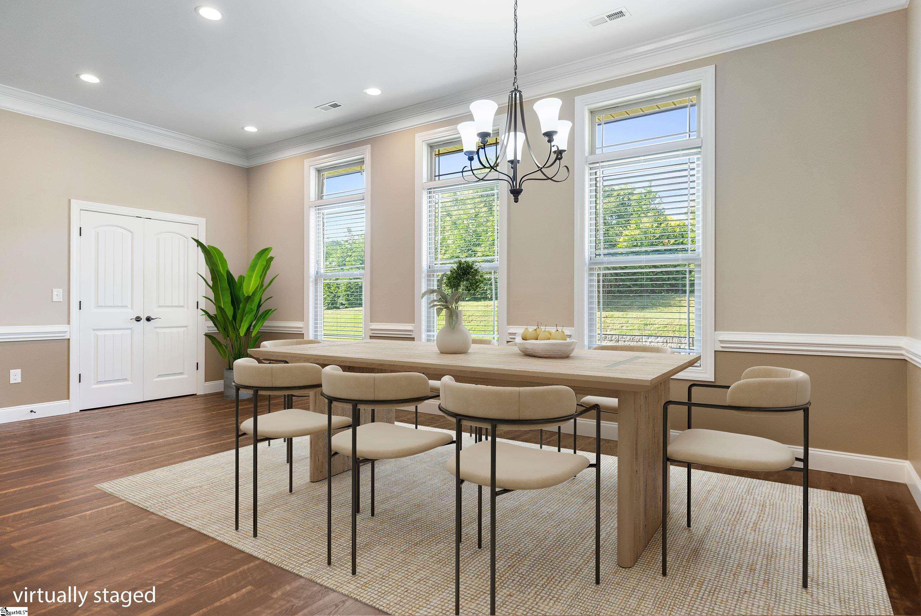 Open-concept dining area ideal for everyday meals or casual gatherings.