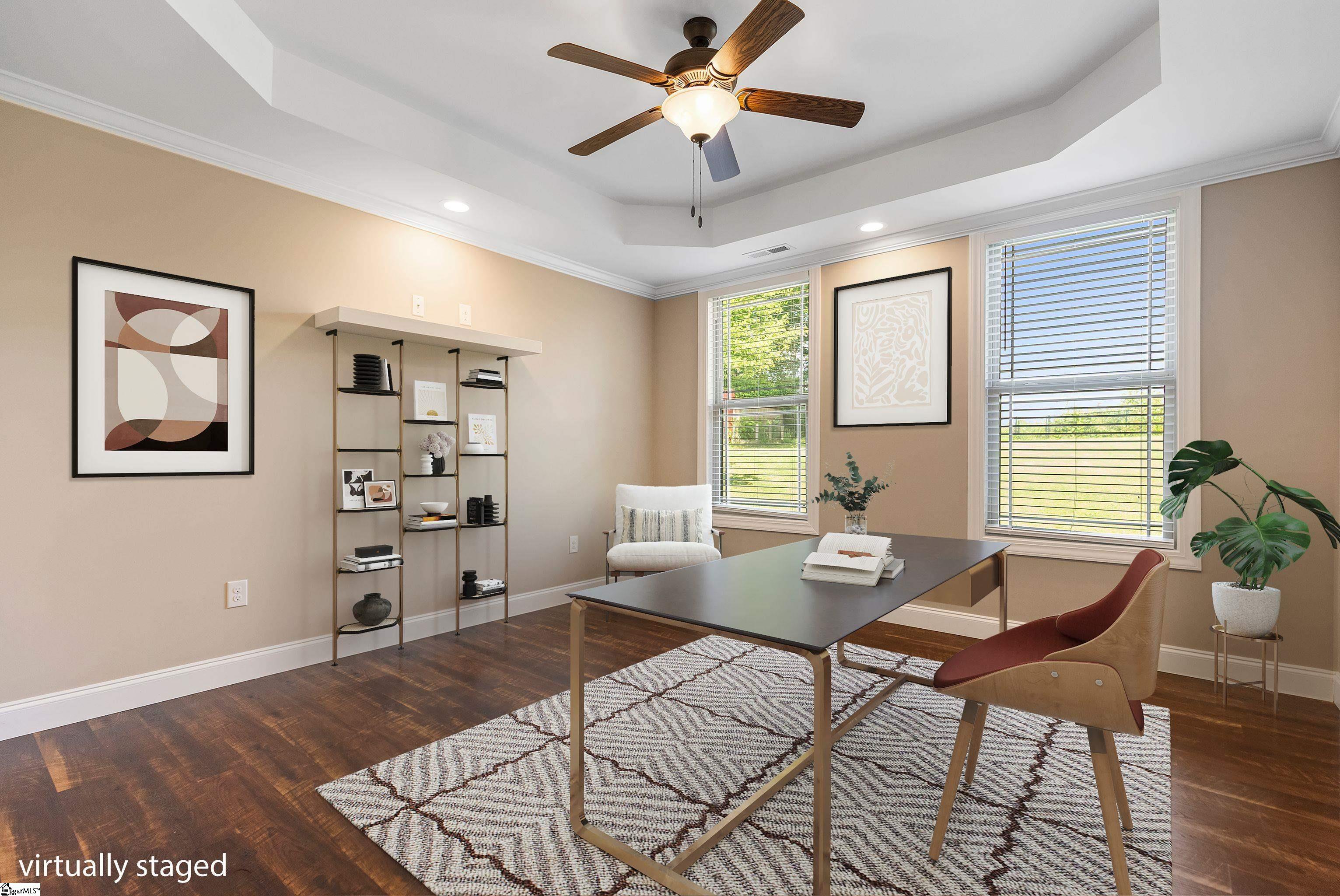 Dedicated private office or flex room—ideal for working from home, studying, or creating a personalized retreat to suit your lifestyle.