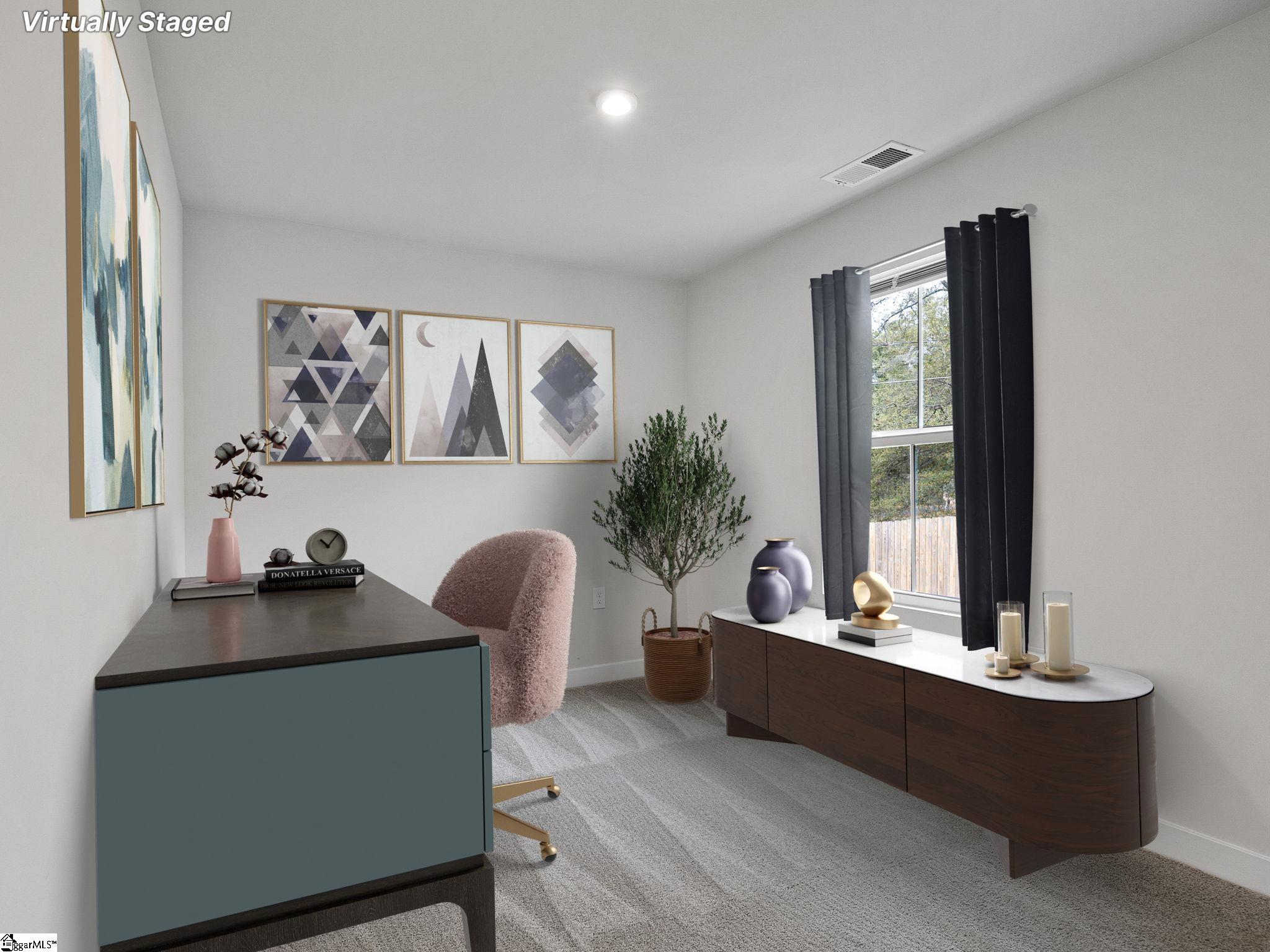 Virtually Staged as Home Office