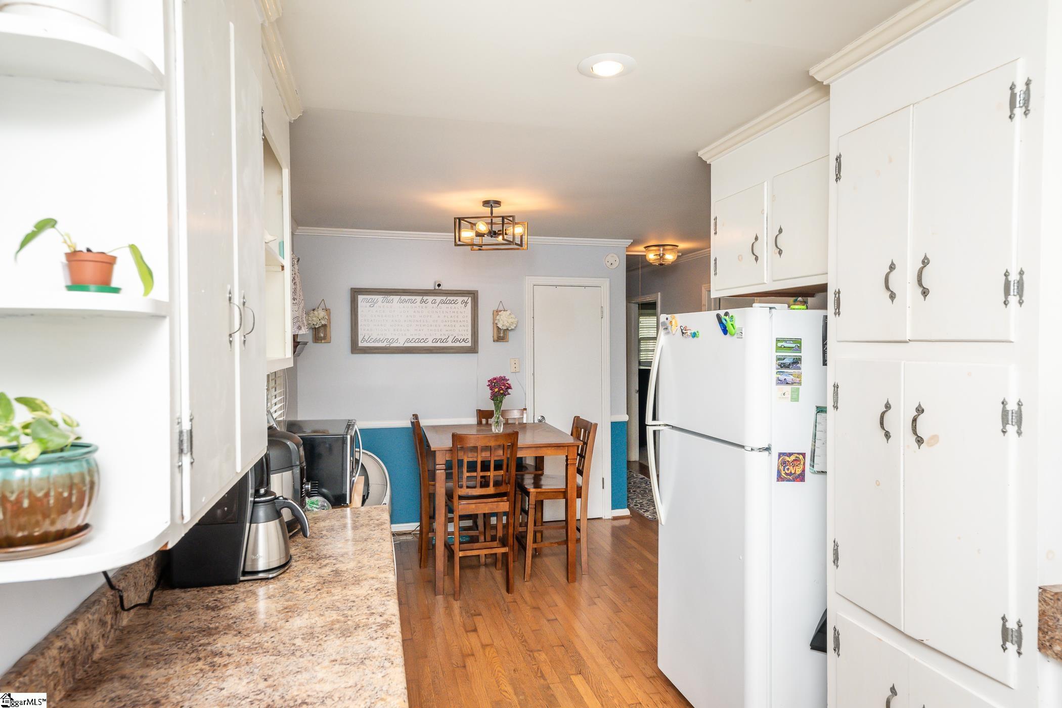 Kitchen with Refrigerator
