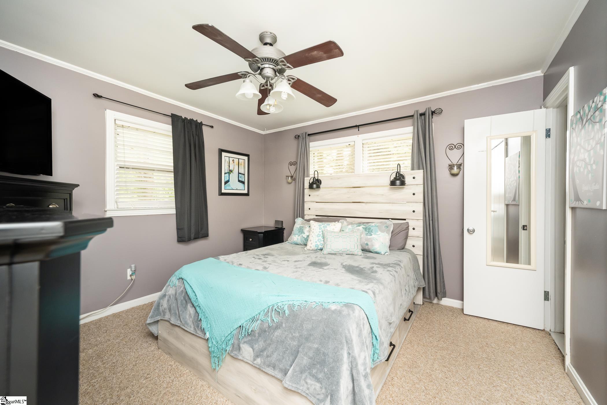 Front view of Bedroom