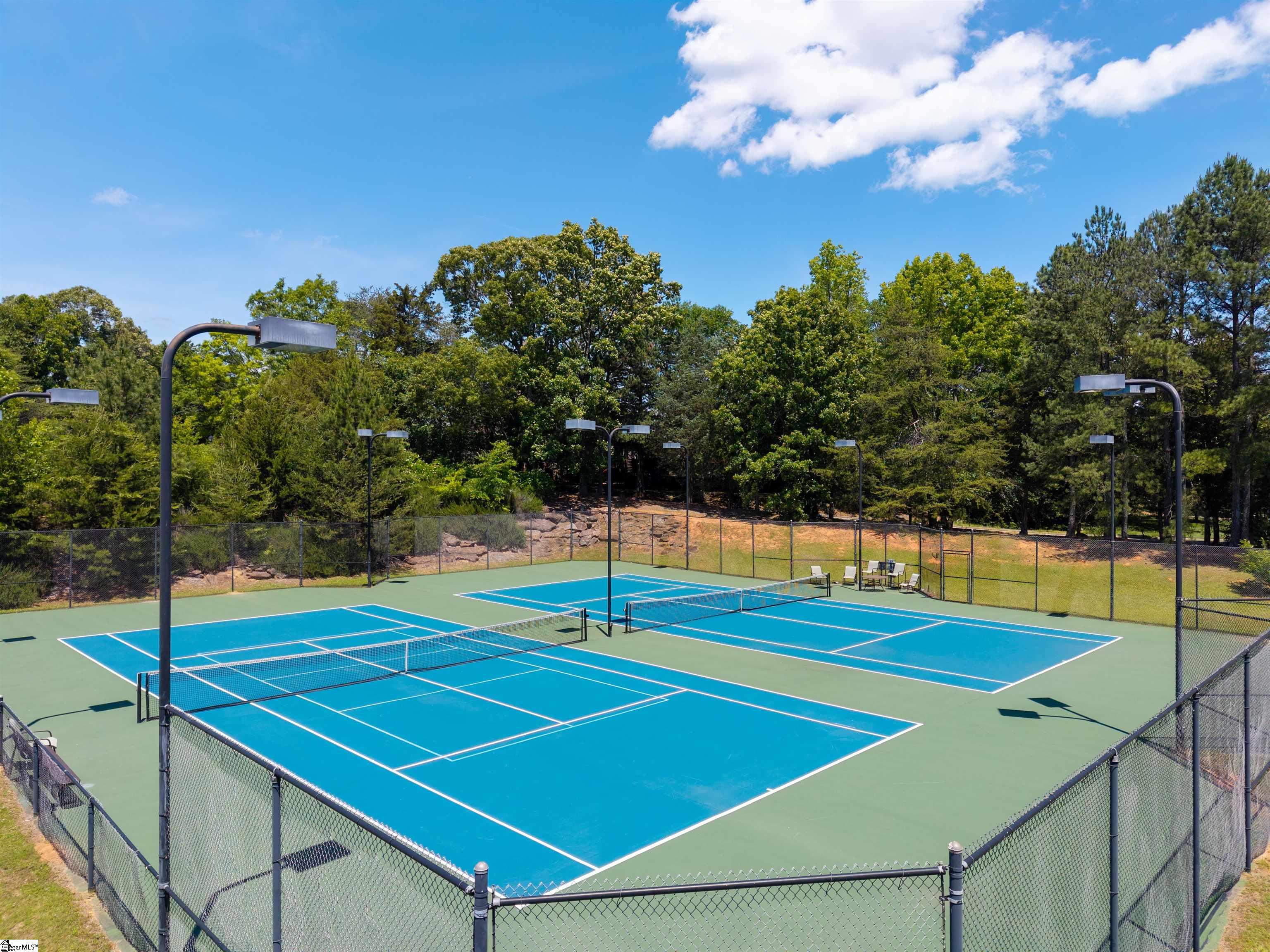 Tennis Court & Playground