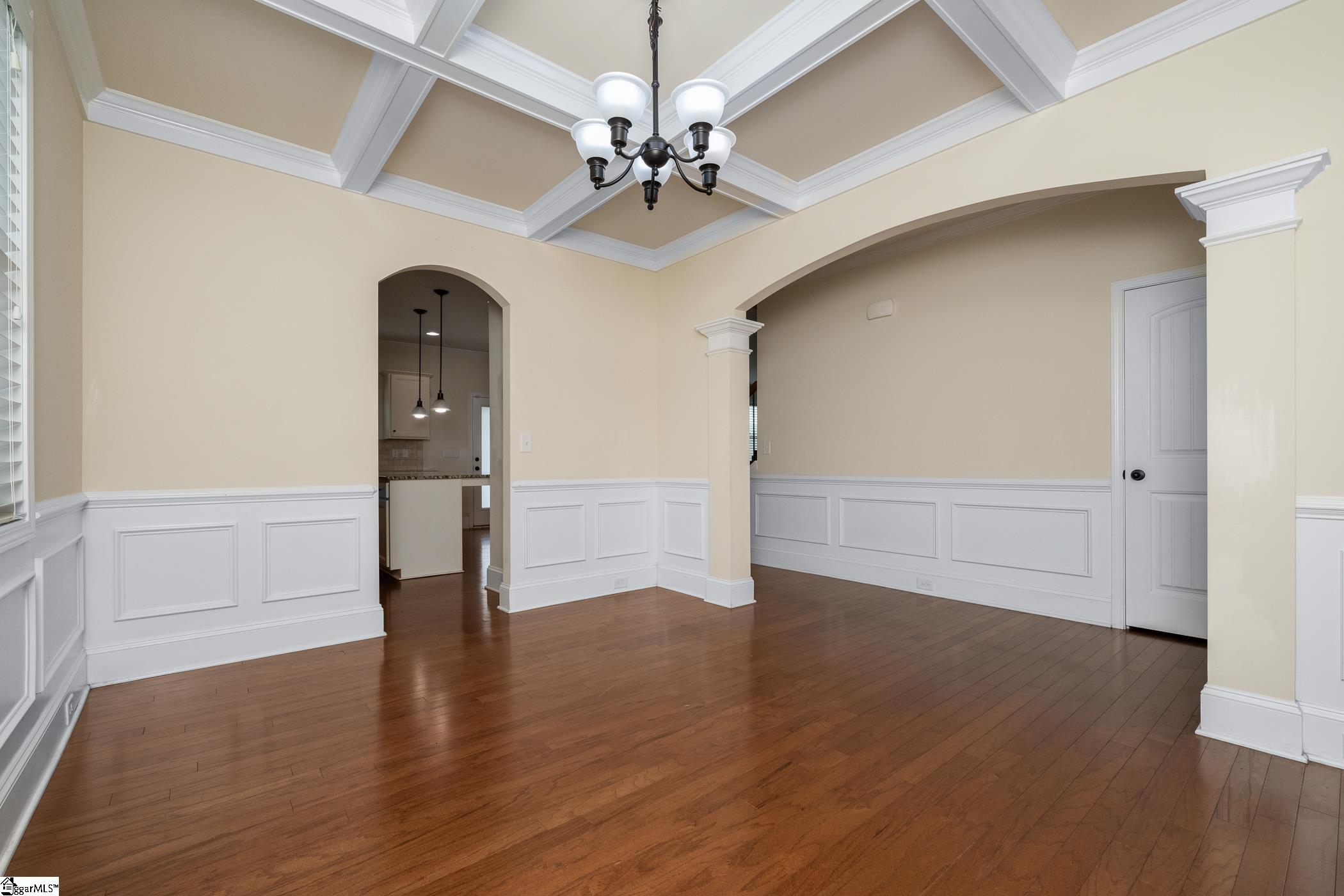 Open Living and Dining Rooms