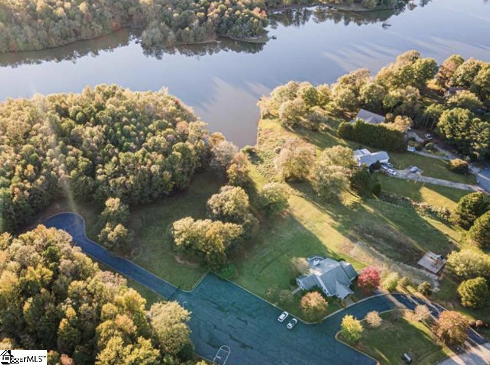aerial view of the clubhouse