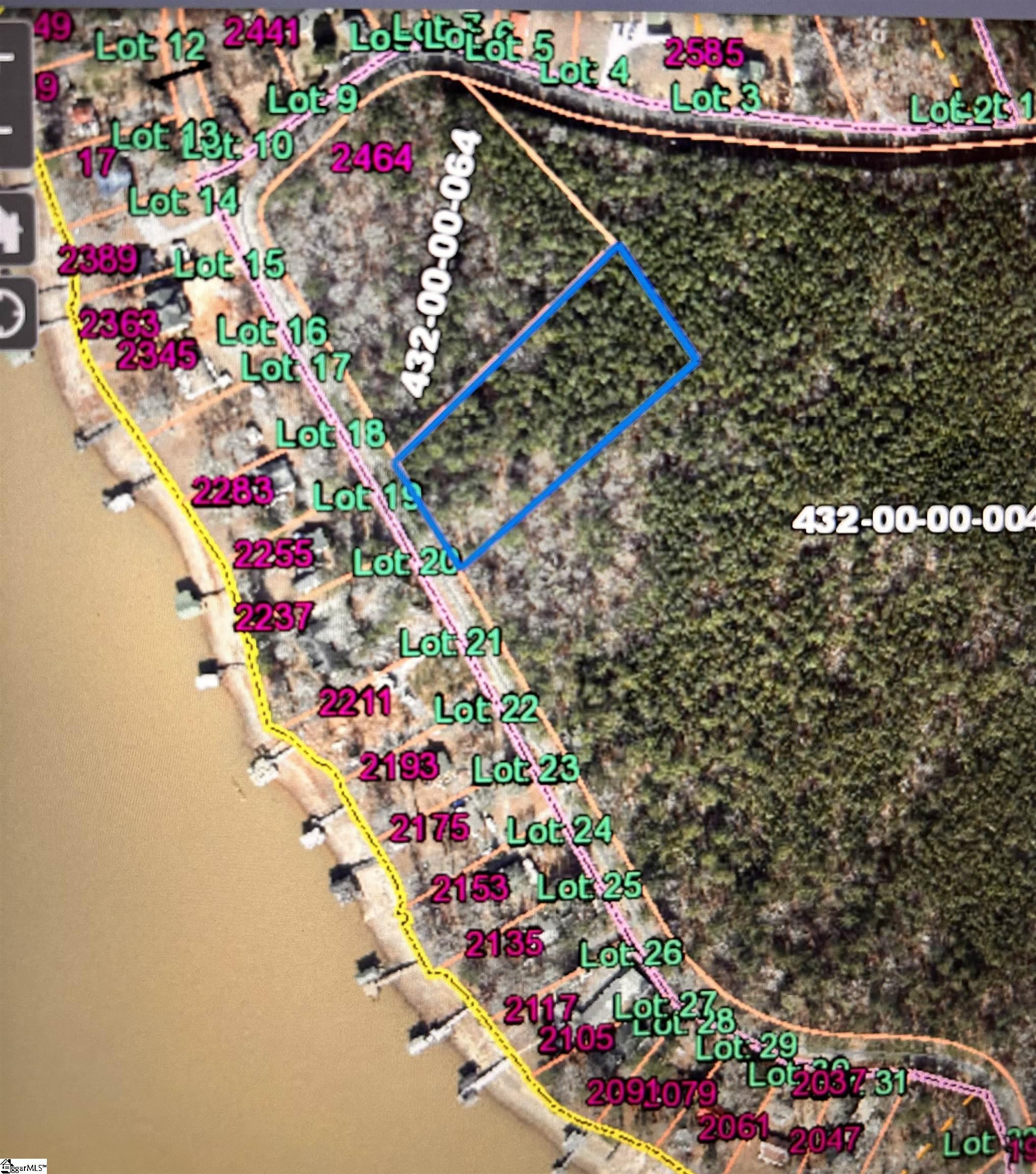 00 Pineland Shores Circle, Cross Hill SC 29332