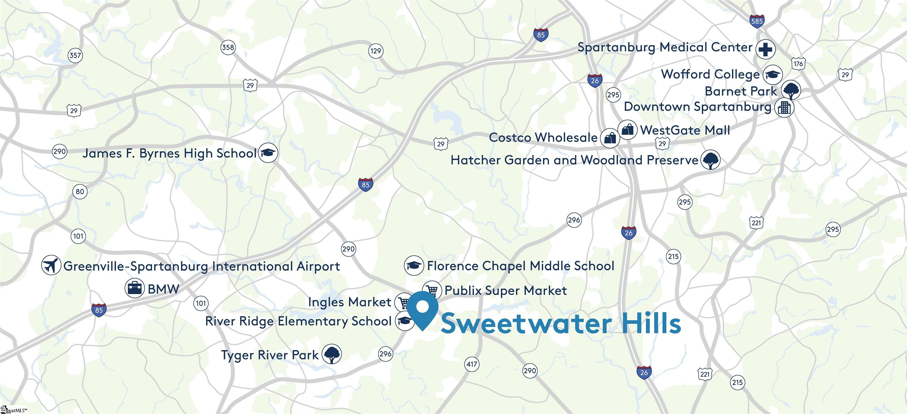 Homes for sale in Moore, SC | 1091 Tyger Branch Dr #Lot 47, Moore, SC 29369 | MLS# 1571452