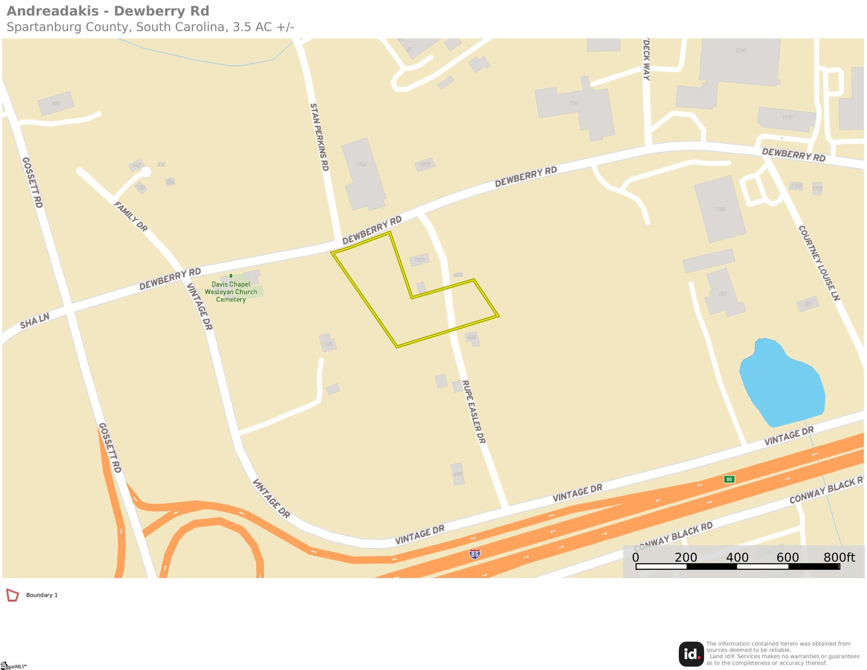 Dewberry Road Spartanburg, SC 29307