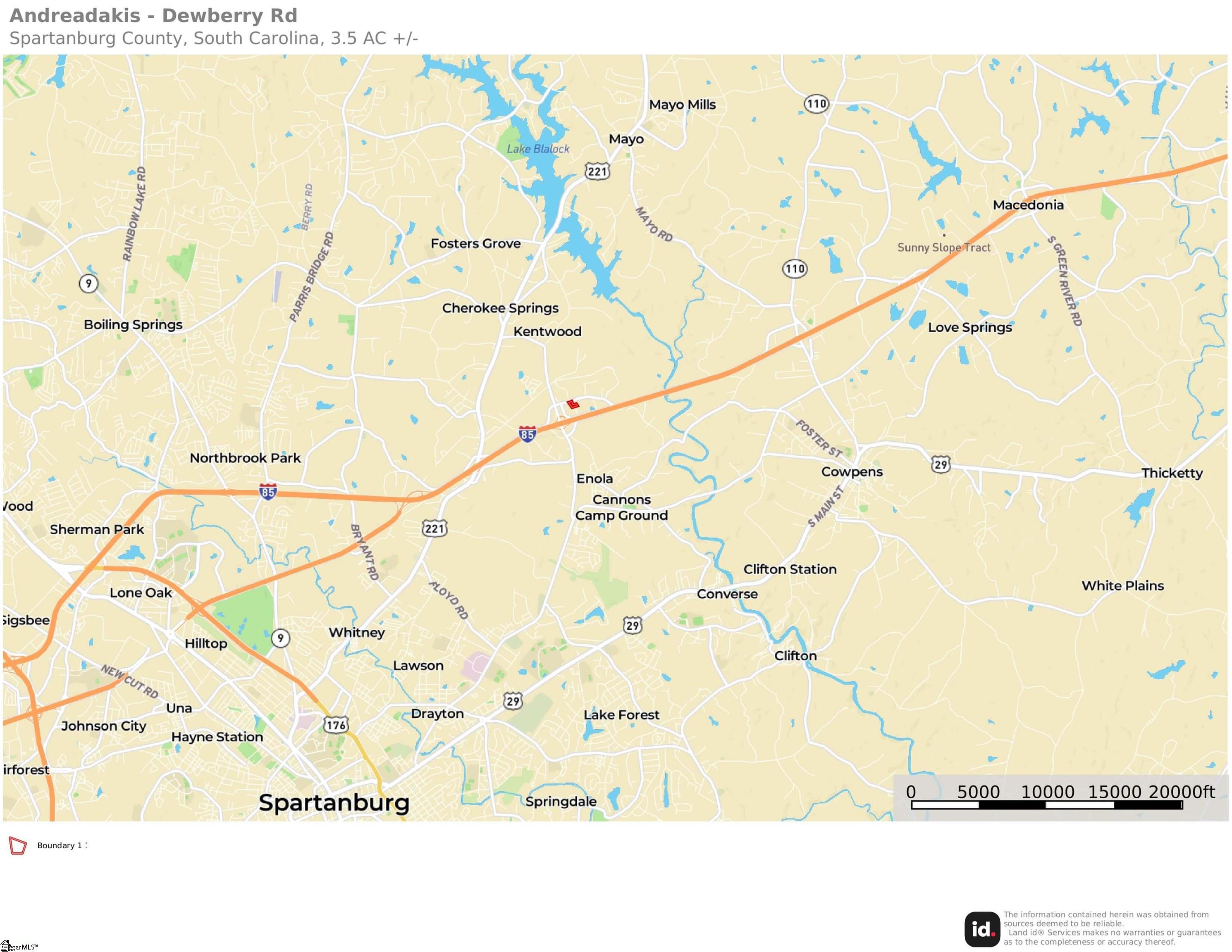 Dewberry Road Spartanburg, SC 29307