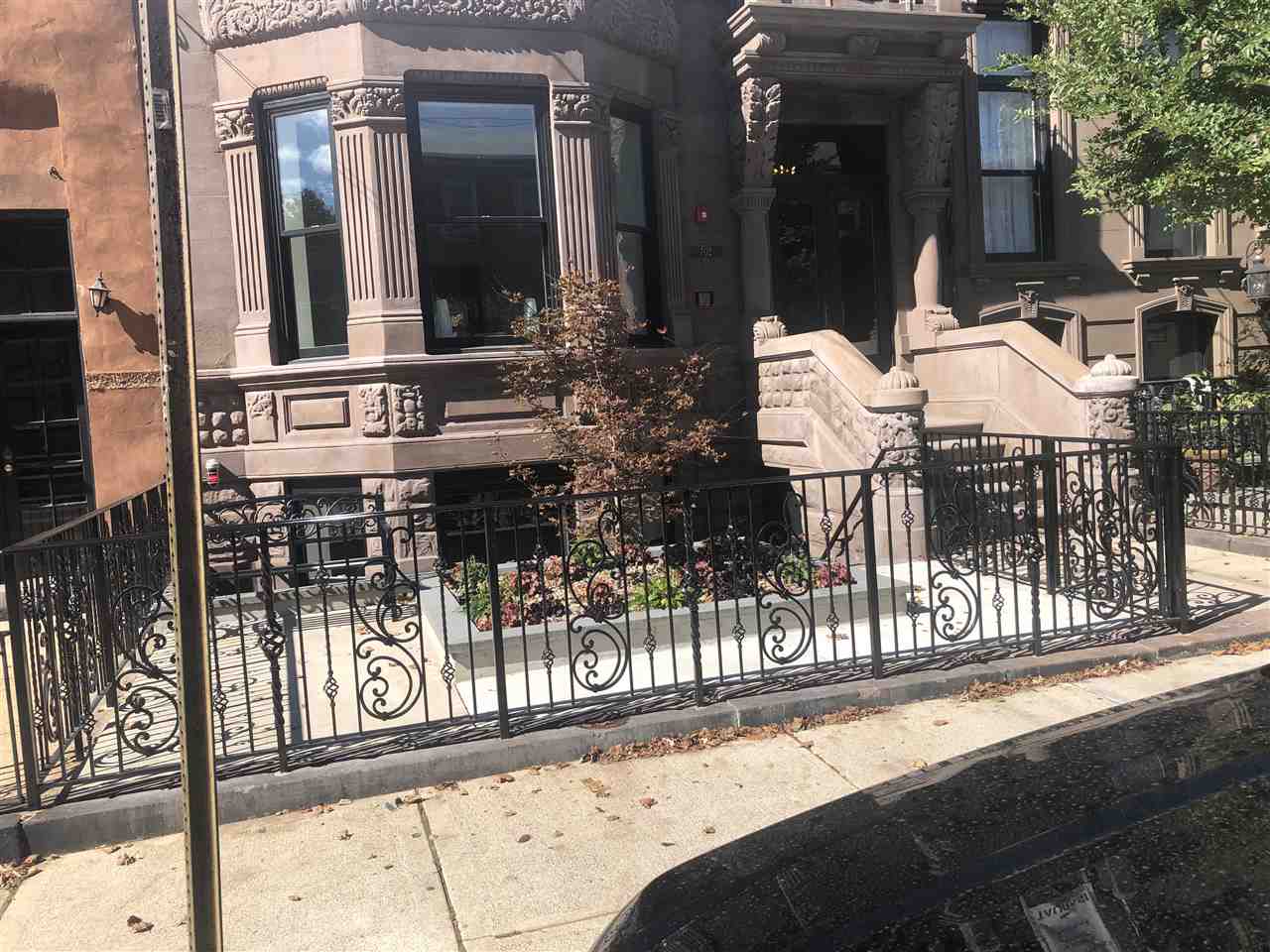 Location, Location, 702 Hudson. Exquisite completely gut renovated penthouse 3 bedroom 2 bath. Unique private elevator takes you direct to your home. Open style custom kitchen features Bookhaven cabinets and Thermador SS appliances. Other great features include wide plank hardwood floors, central air, in home washer dryer, and vaulted ceilings. Like the outdoors....private staircase leads to your expansive private roof terrace