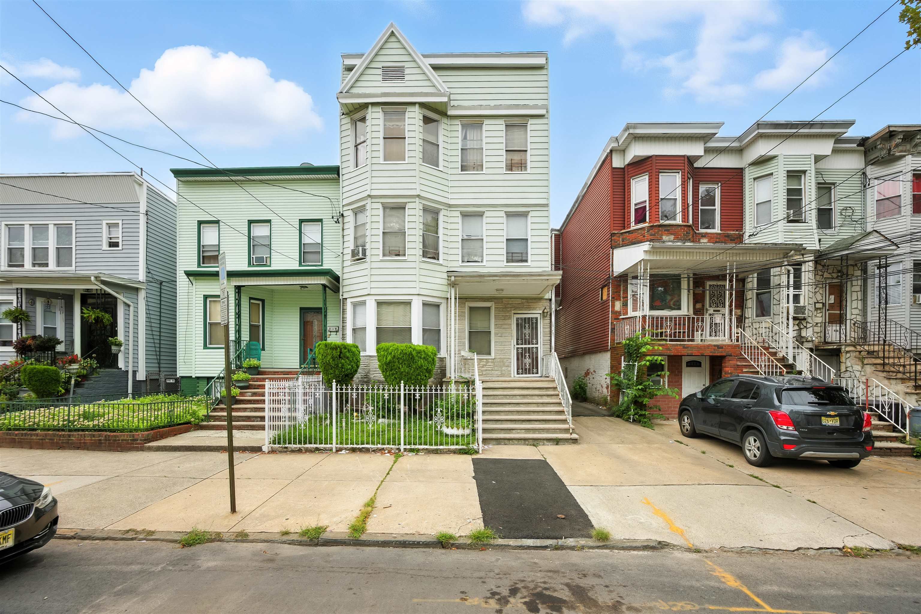 Great investment opportunity in West Bergen Jersey City. Legal 6 family currently being used as a 5 family with additional rear lot included. although needs new roof there is a three car detached garage in the rear. Ideally located just a short proximity to schools, grocery stores, restaurants, public transportation and major highways. Property is being sold as is and the seller will not entertain repair requests or credits.