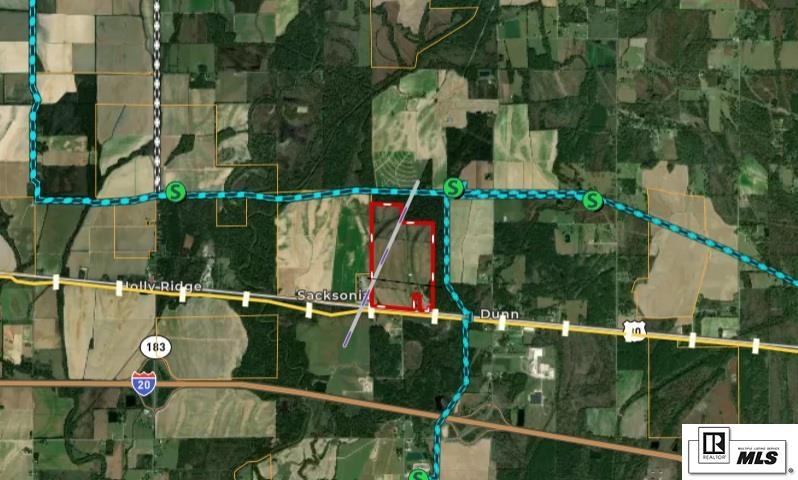 249.258+- surveyed acres located on Hwy. 80 in Dunn Louisiana. This property is only 1.8+- miles East of the new META development in Holly Ridge. The property is adjacent to the ANR Pipeline Co. compressor station and only 680+- feet South of an Entergy Transmission line. Louisiana State Hwy. 80 runs along the Southern border of the property with roughly 2,200’ of road frontage. The city of Delhi in partnership with META is running a potable water main line and a sewage line from the META Development to Delhi which will be located on the Southern portion of this tract along Hwy. 80. The owners have been told that they can utilize both Sewage and Water on this property. These improvements should be completed by the end of the year. The owners have had the property surveyed but no topographical surveys or wetland determinations have been done. See attached flood and wetland maps for reference. Very conveniently located to Power, Interstate, Potable Water and Sewage with good soil types and elevation this property is ready for development.