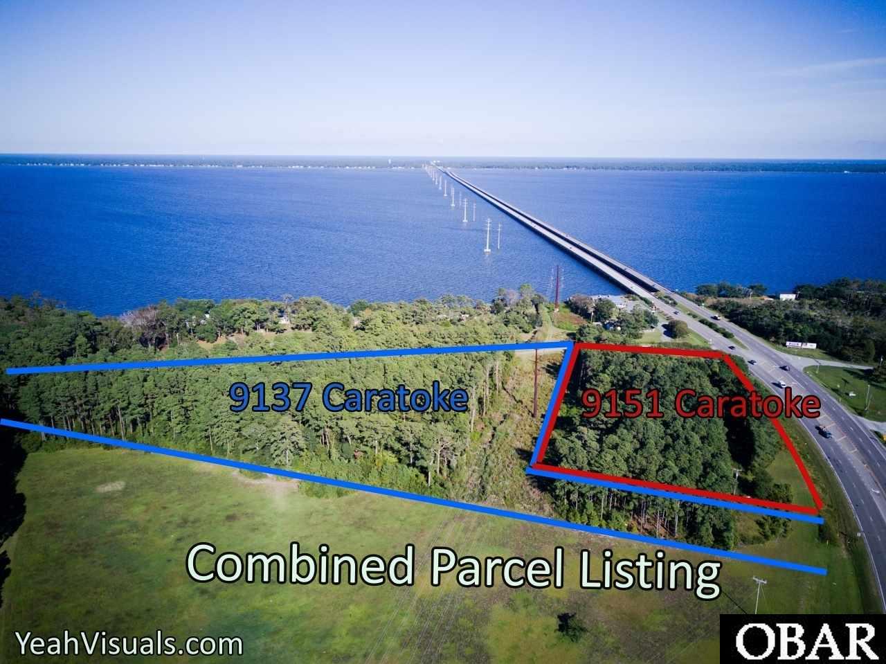 9137 and 9151 Caratoke Highway, Point Harbor, NC 27964, ,Lots/land,For sale,Caratoke Highway,111369