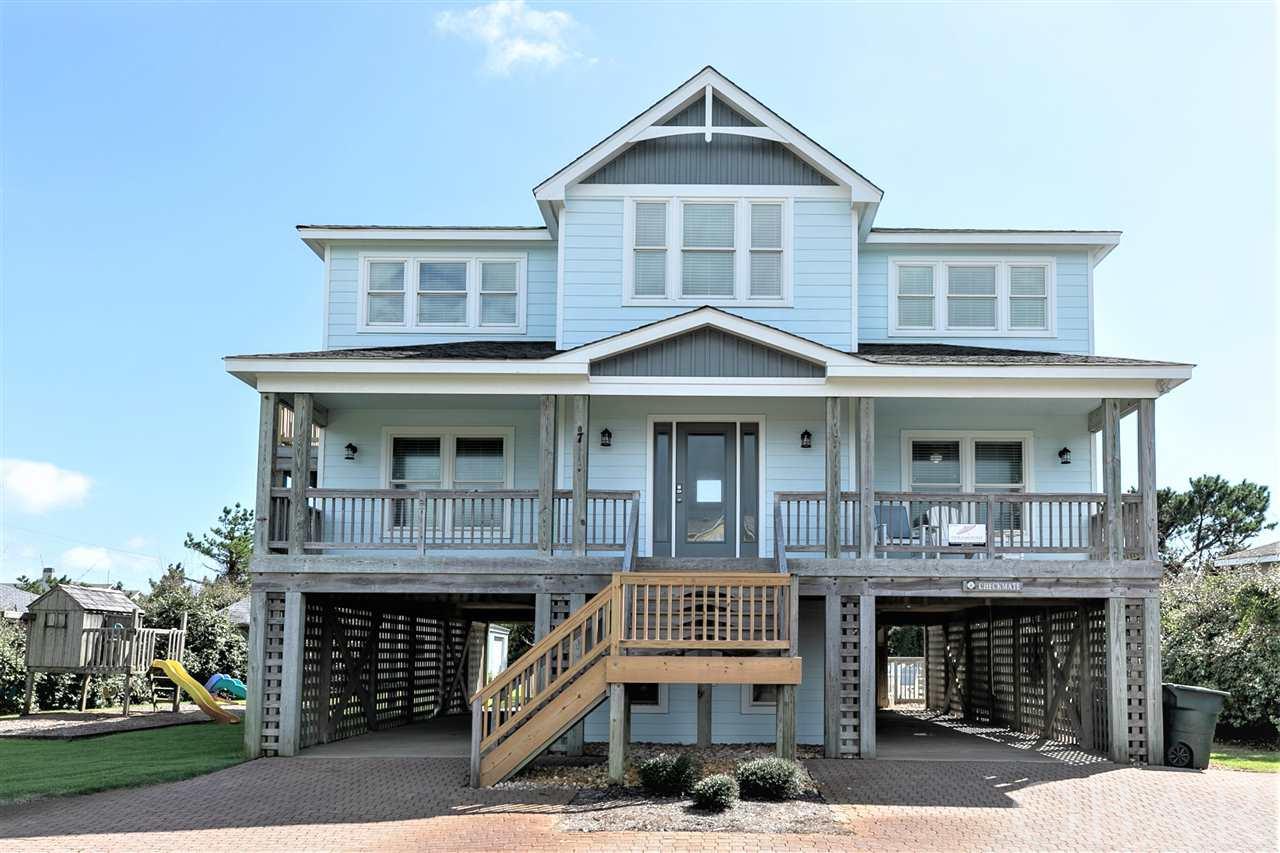 Say hello to oceanfront living at its finest!  This immaculate Southern Shores family beach home is what dreams are made of!  Located steps from the pristine beach the OBX is renowned for, this 6 bed 5 bath truly has it all and then some!  Huge, open great room ideal for family dinners and hosting, super cool game room with pac man machine, spacious and private master suites, a sublime in ground pool along with hot tub, endless deck space and dreamy ocean view, the list goes on.And those views...you simply could not dream up more spectacular, panoramic ocean views from all over the house!  You will be mesmerized day upon day gazing out at the ever changes faces of the Atlantic.  It truly never gets old!  This family home is so tastefully appointed and yet still has that understated elegant yet beachy vibe that sums up sublime Outer Banks oceanside living at it's best.  And as if you needed more, you've got all the finest in dining, shopping and entertainment that the OBX has to offer right at your fingertips!  This home will command excellent ROI as an investment and would make for the most highly anticipated luxury vacation home for yourself and family if you so choose.  Either way it is a total win-win!  Don't delay, this one is going fast!  Both Sellers are Licensed NC Real Estate Brokers & Realtors.  Listing Agent has an interest in the property.