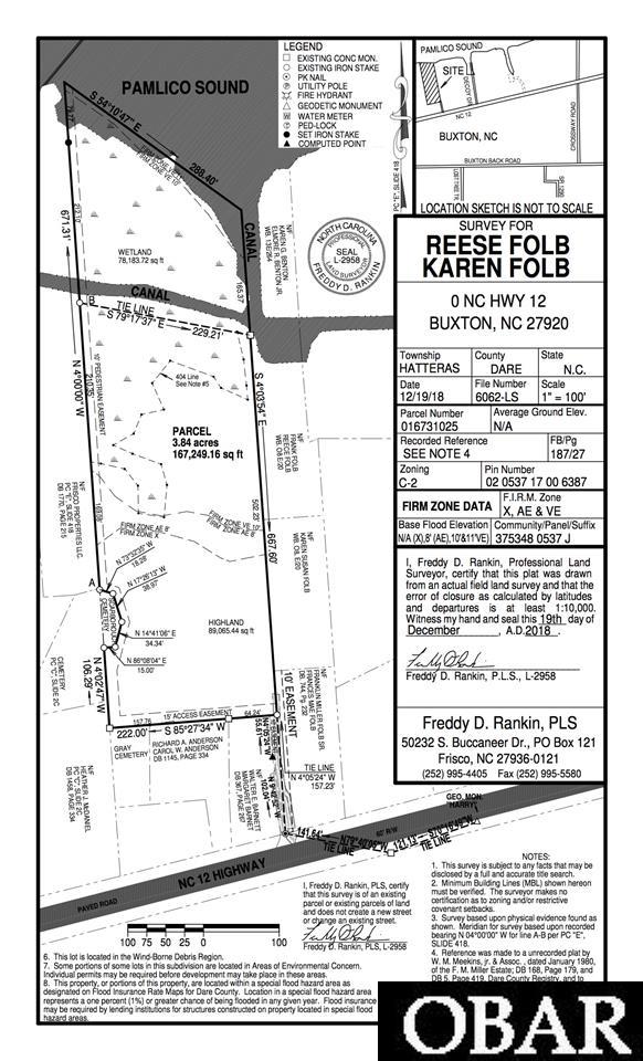 0 NC Highway 12, Buxton, NC 27920, ,Lots/land,For sale,NC Highway 12,114675