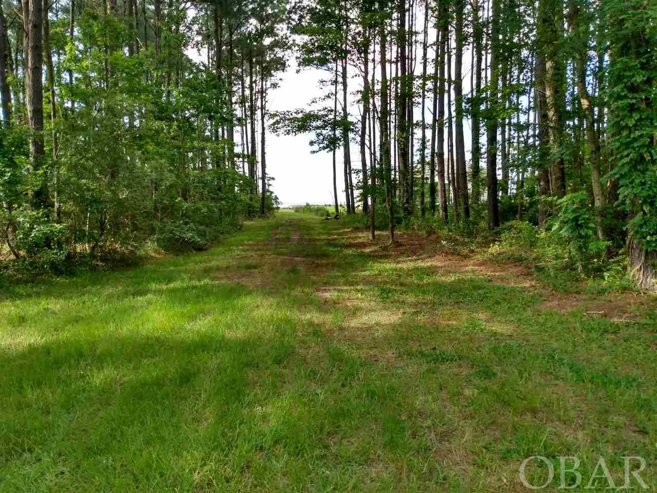 PARTIALLY WOODED WATERFRONT LOT ON ALBEMARLE SOUND This property offers the ultimate privacy on the water in the Columbia, N.C. area. It has rip rap shoreline stabilization structure. There is a RV camper on the property that conveys. Electrical, septic system and county water supply on property. No  HOA. Private path to the shore.  Excellent site  for weekend stays and a new home! Gorgeous water views and sunsets! Within minutes of Nags Head, N.C. Priced to sell!