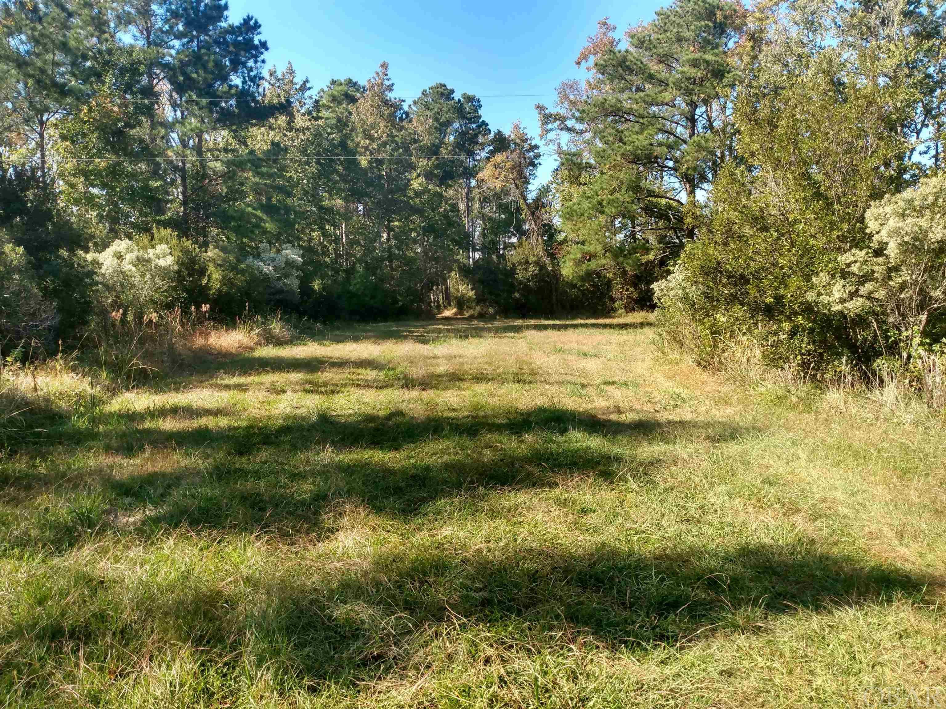 This wooded 5+/- acres tract is located in the Goat Neck Community of Tyrrell County, N.C. The road frontage of this property is the site of an old home destroyed by fire and is believed to have county water supply and a septic system on the property. No HOA, no restrictions. Located just 1.6 miles from the North Carolina Wildlife Resources Commission's "Texas Plantation Game Lands" and the "Palmetto- Peartree Preserve". Within 2.7 miles from an old ferry dock in the Fort Landing Community with a small boat ramp providing access to the abundant marine and wildlife resources of the Alligator Creek and Alligator River. As there are no restrictions a RV or camper could possibly be placed on the property for overnight or weekend stays. There is a small cemetery on the property. Excellent hunting and fishing opportunities in this area! Offered at $18,000.