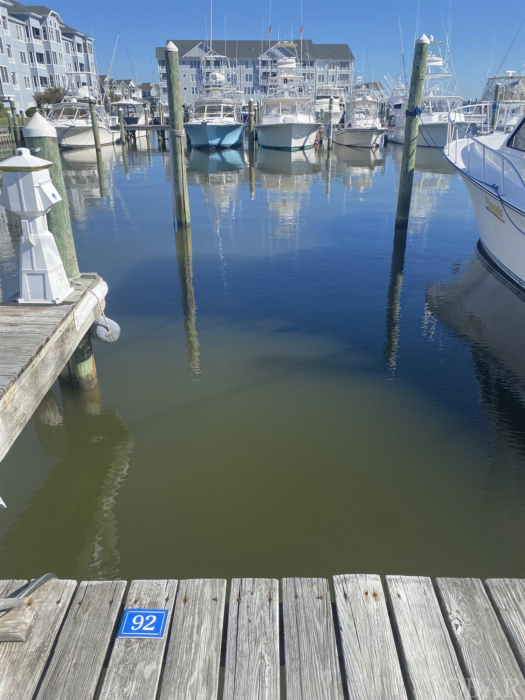 Located on B Dock, this 45FT. X 16FT boat slip has location value with parking, close to the Tiki Bar, full service restaurant, and Ship's store. Slips have in-slip fueling, private fish cleaning houses, and showers. Come see what this World Class Marina and Yacht Club has to offer today!!