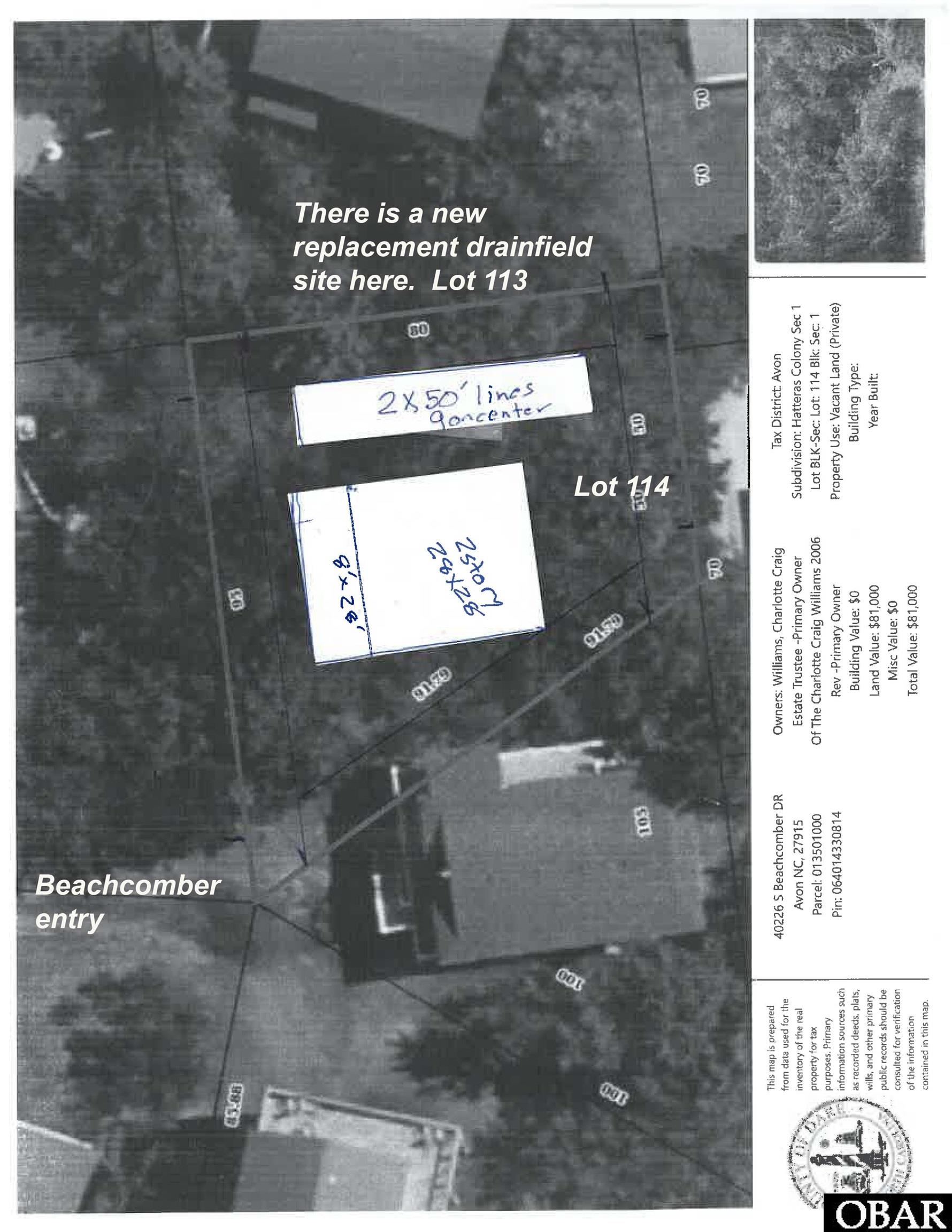40226 Beachcomber Drive, Avon, NC 27915, ,Land,For Sale,Beachcomber Drive,118385