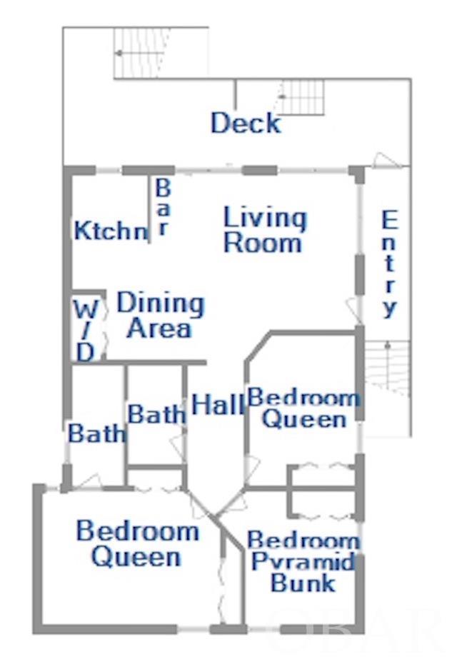 1213 Memorial Boulevard, Kill Devil Hills, NC 27948, 3 Bedrooms Bedrooms, ,2 BathroomsBathrooms,Residential,For Sale,Memorial Boulevard,120593