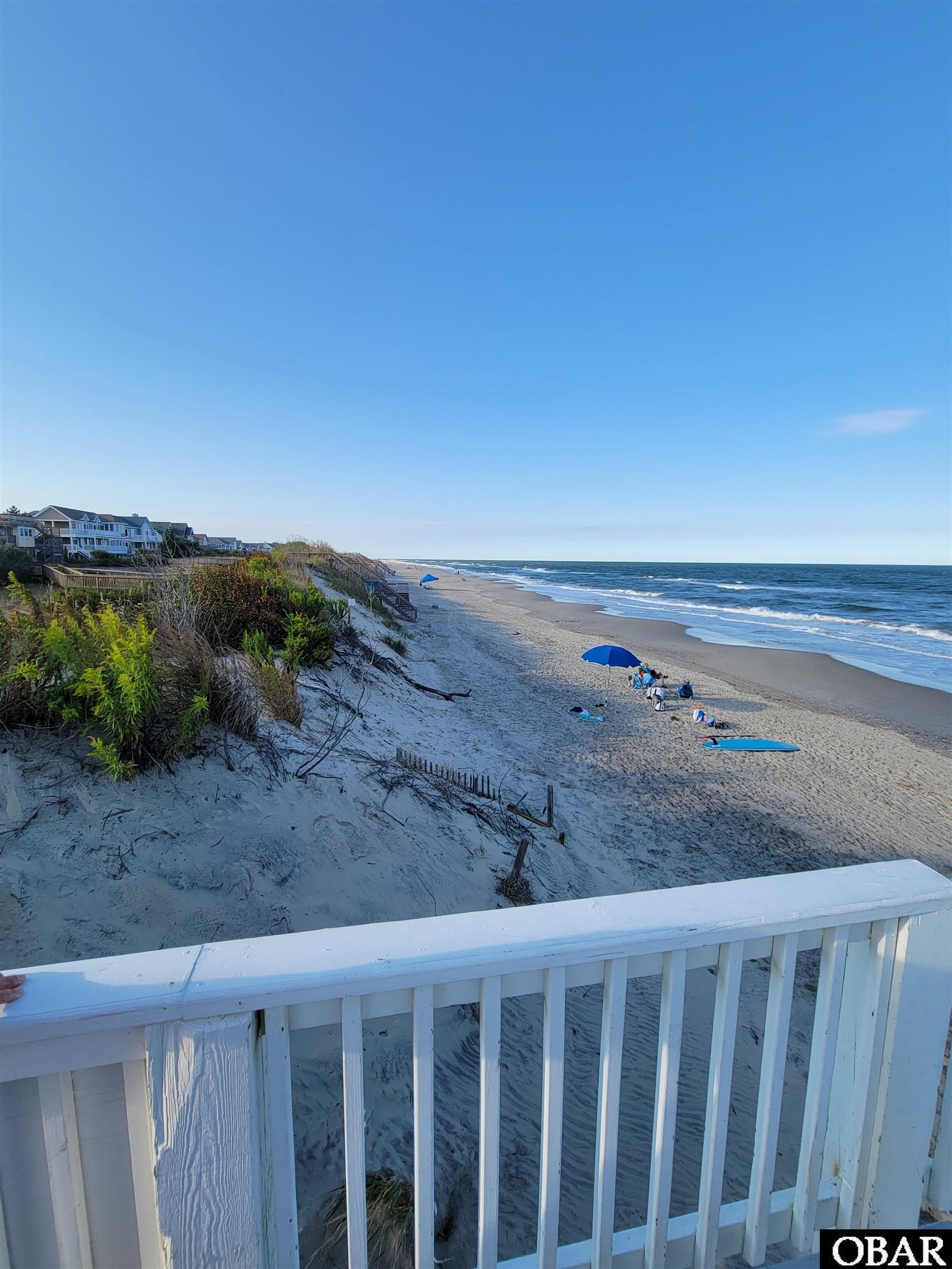 Ocean front pool beach access