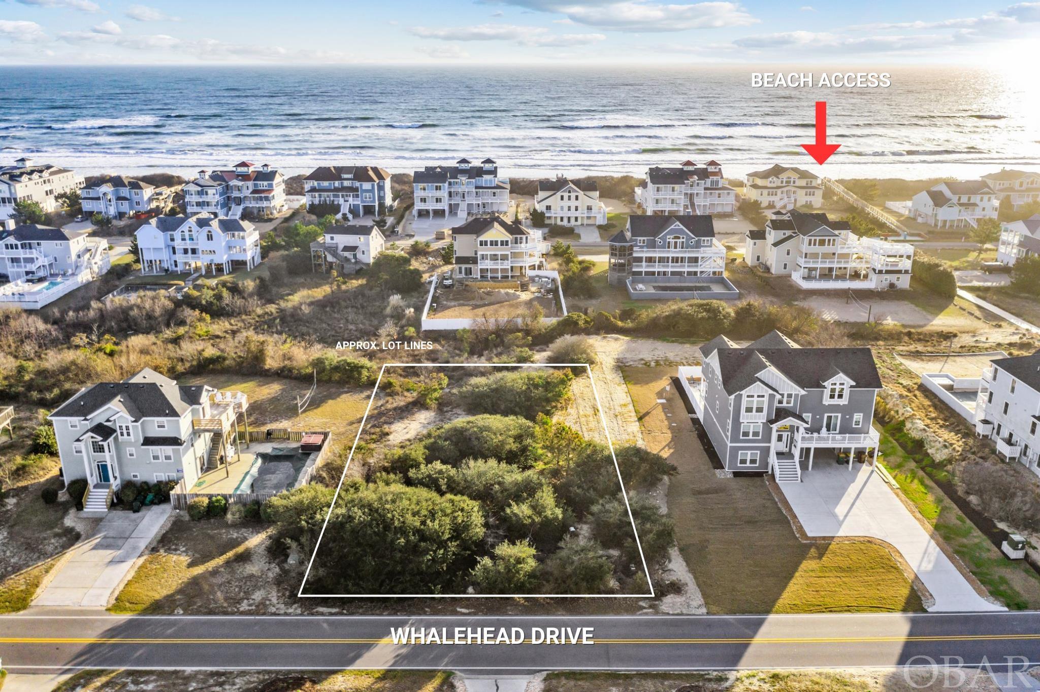 One of the last remaining 3rd row homesites in the highly desirable Whalehead Club, this gorgeous property is now available for your dream Corolla beach home. Whether you are looking to build your primary residence, a second home, or an investment property, this large 20,000 square foot lot will easily accommodate the home of your dreams! Nicely elevated and a designated X flood zone just 3rd from the corner, the beautiful wide beaches of the Whalehead Club are an easy, short walk. This 3rd row location allows one to situate a future home to capture ocean breezes and a possibility of ocean views! Solid investment value and close proximity to Corolla's restaurants, Shopping, Grocery Stores, and Activities, including Currituck Club Golf Course, Historic Whalehead Club, Wildlife Center, Currituck Beach Lighthouse, and the Wild Horses. Don't wait, take a look today!