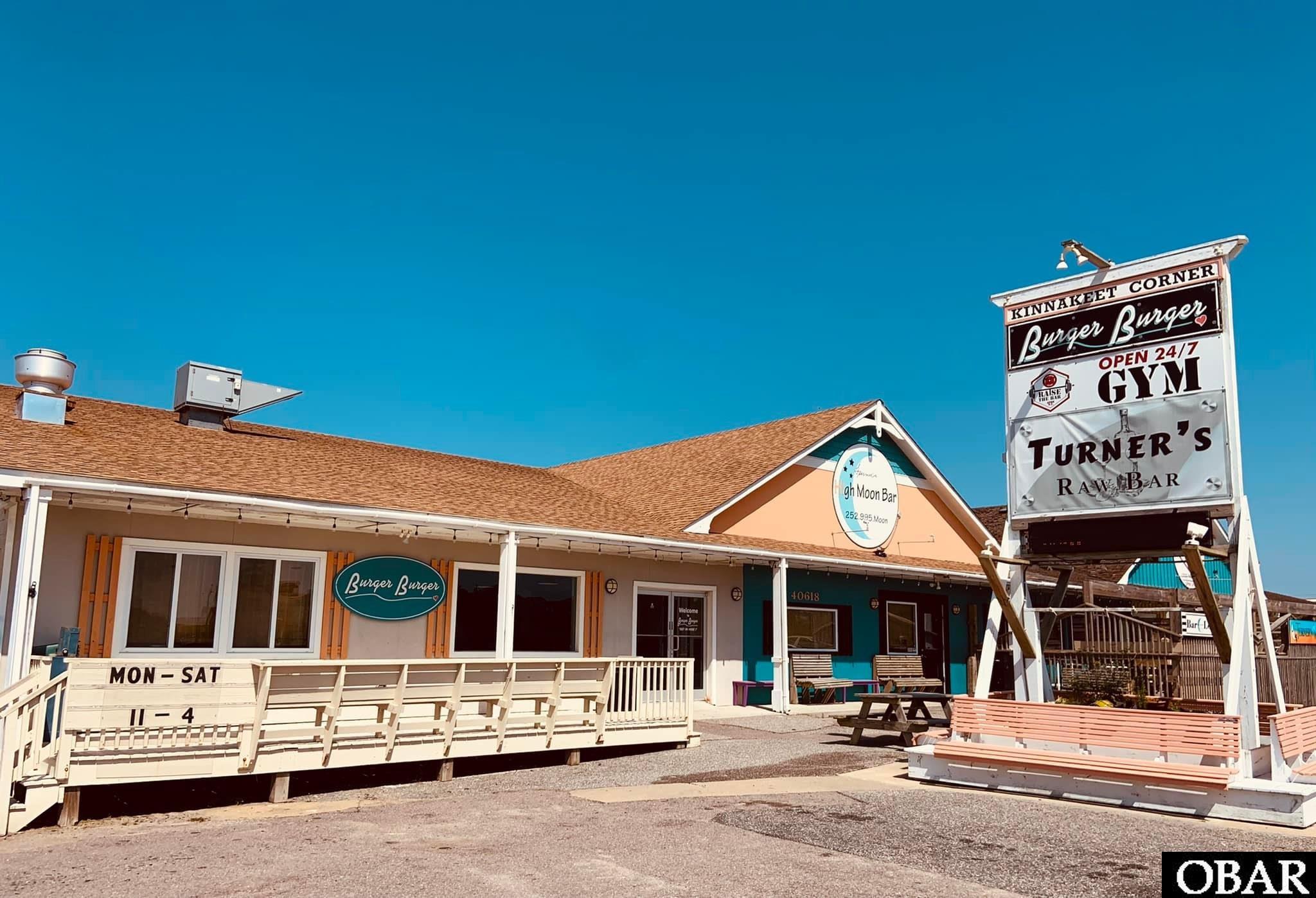 Well known 40 seat Hatteras Island restaurant in a prime Avon location, available for purchase (this if for the purchase of the business ONLY, not the building or any part of the building). The current owners have operated Burger Burger since 2020, however it has been a staple of Hatteras Island life for over 13 years with a very loyal following comprised of island locals and repeat visitors to the island. During the last 3 years the owners have established solid relationships with suppliers, made numerous upgrades to the front of the house as well as the kitchen equipment, and have expanded on Burger Burger’s already stellar reputation for great food and outstanding service. This is a unique opportunity to own and operate a turn-key, highly visible and proven restaurant located on the iconic NC 12 Highway, in the heart of Avon. However, there are endless possibilities within the space; it does not have to remain a restaurant! Sale includes all existing kitchen equipment (see Associated Docs for details). Sandwich cooler & ice maker replaced in last 2 years. Sale also includes all existing FOH furnishings & equipment, including POS system, dining chairs & tables, seat cushions, surround sound speaker system, & TV. All existing paper supplies & food inventory at time of sale also included. Building is shared with a small gym & a private nighttime live music/entertainment venue, so there is ample parking during Burger Burger normal business hours. NDA required for disclosure of full financials. List agent is related to owners of Burger Burger Avon LLC.
