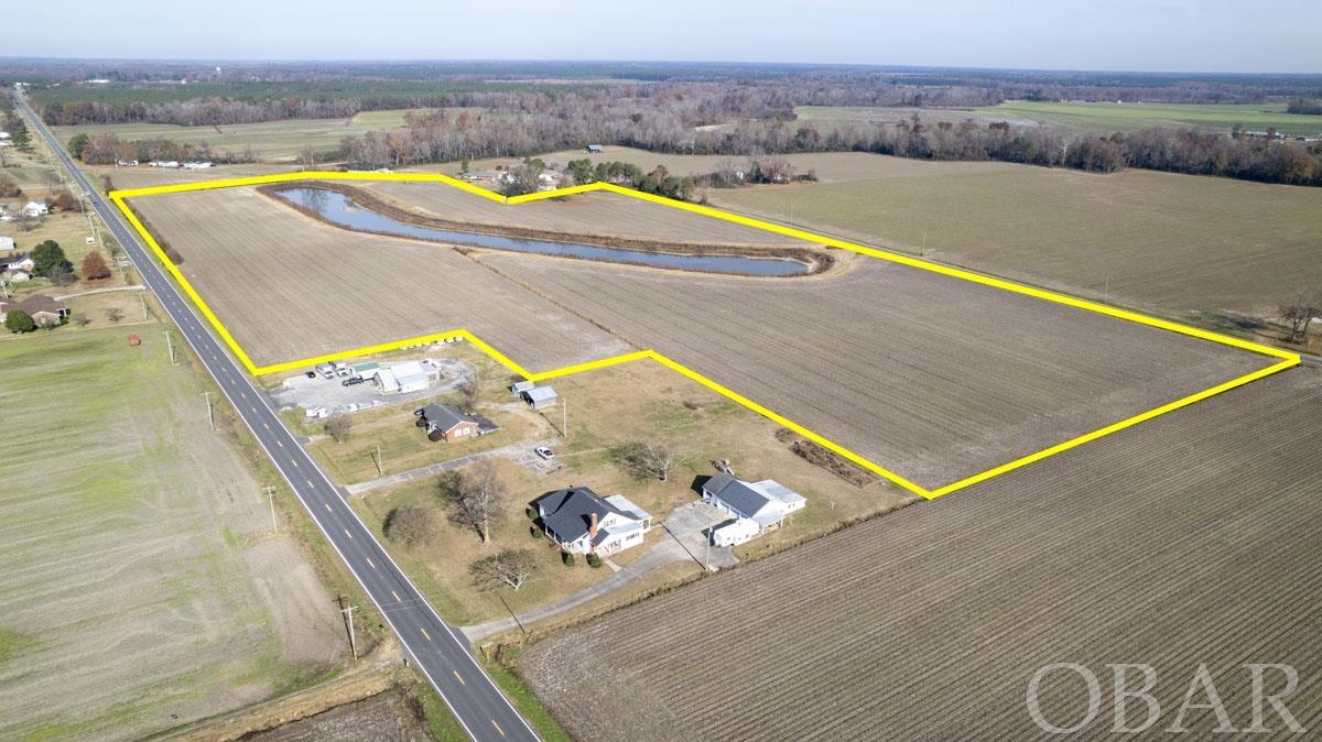 FARMLAND WITH UNIQUE DEVELOPMENT OPPORTUNITY. The farm has a 5 acre pond, with 3000 linear feet of shoreline, plus there is a total of 2800 feet of road frontage  on Brayhall Road and Highway 32. The farm could be developed into a great subdivision with most lots having water frontage. Soils are sandy loam which should be no issues with perk test for homes. Owner plans to do a 1031 exchange, with not additional cost to buyer.