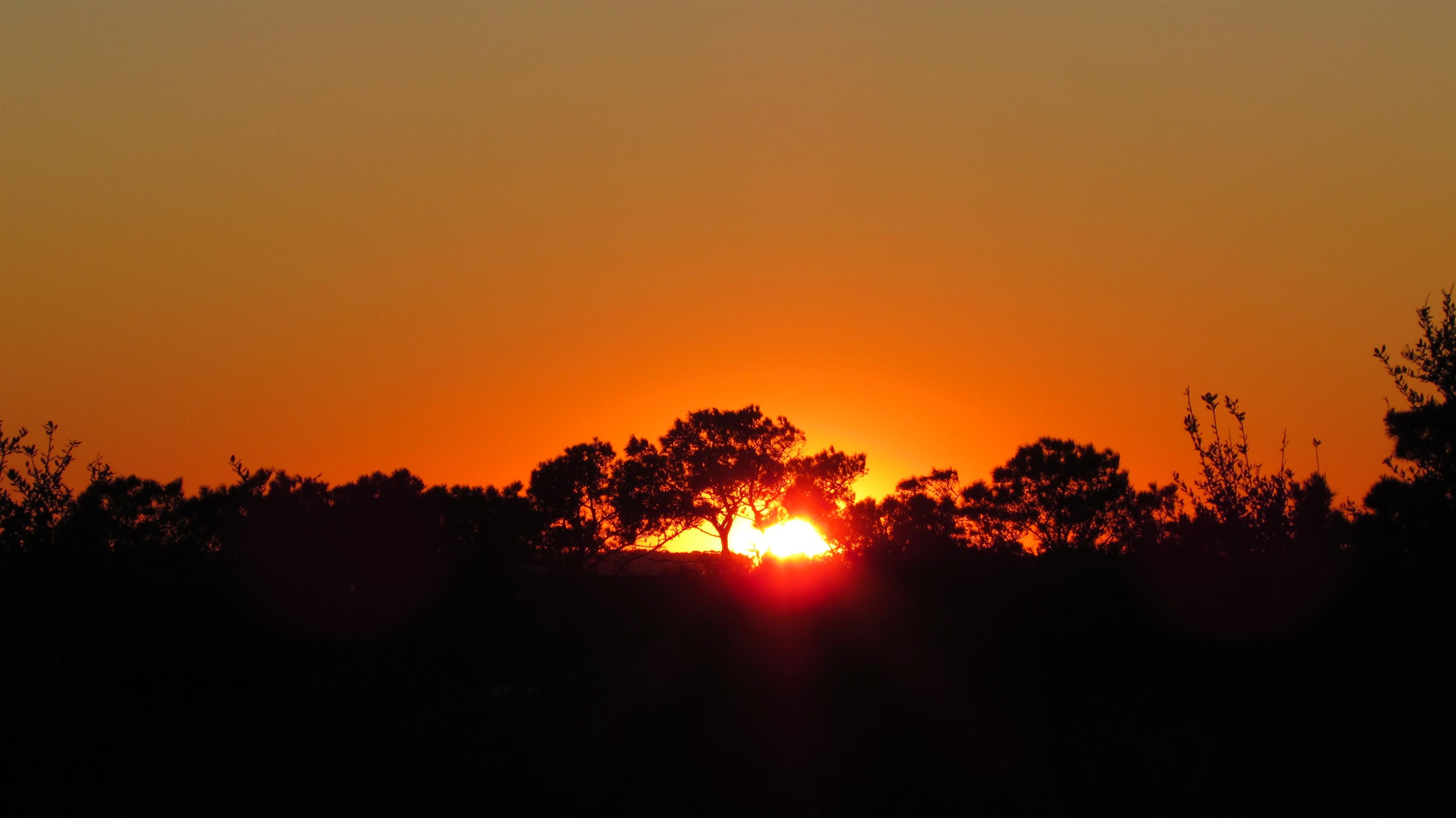 Fading into the sunset!